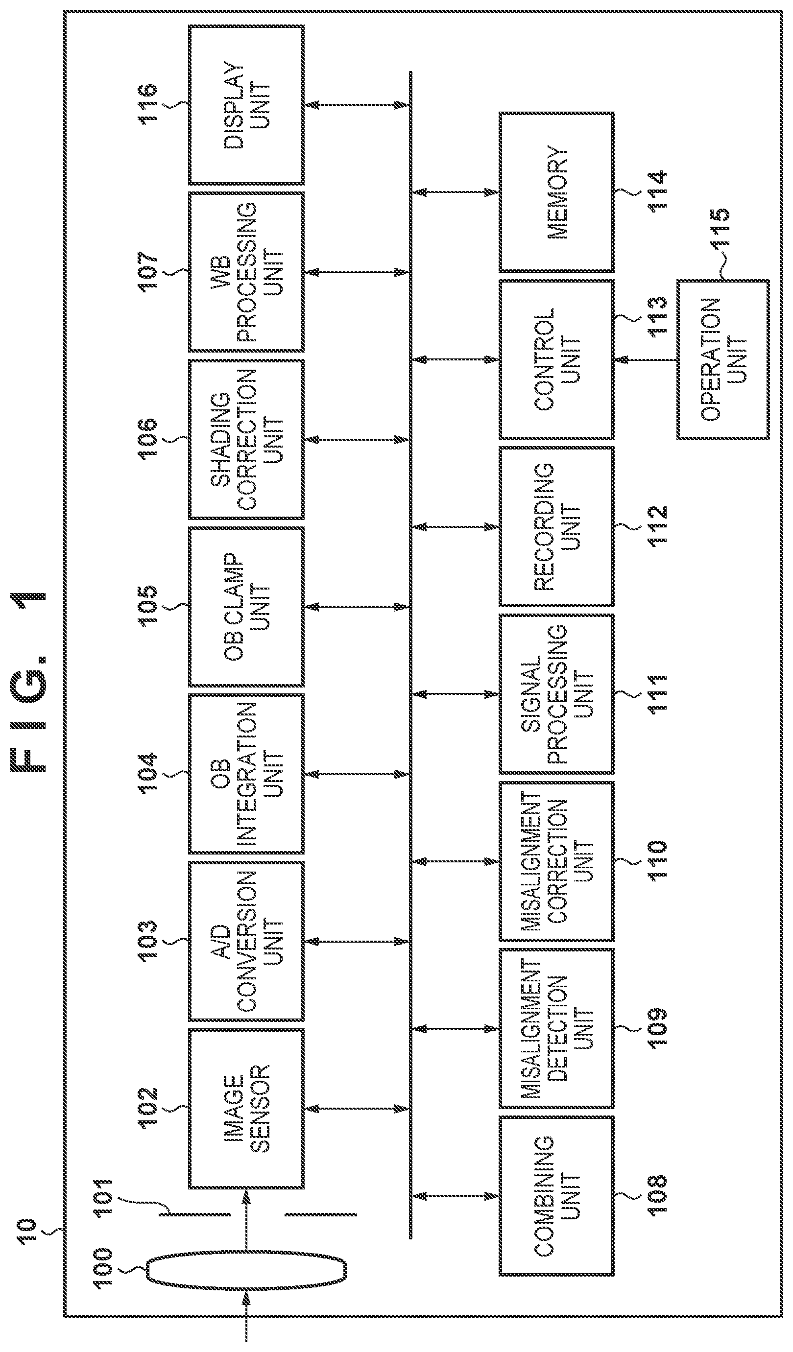 Patent US12100123 Figure 1 – Image processing apparatus and image processing method for combining images