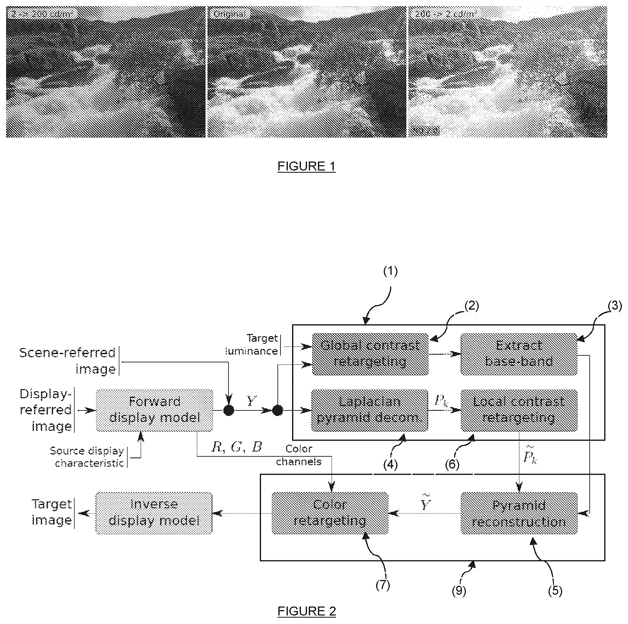 Patent US12100126 Figure 1 – Display of images