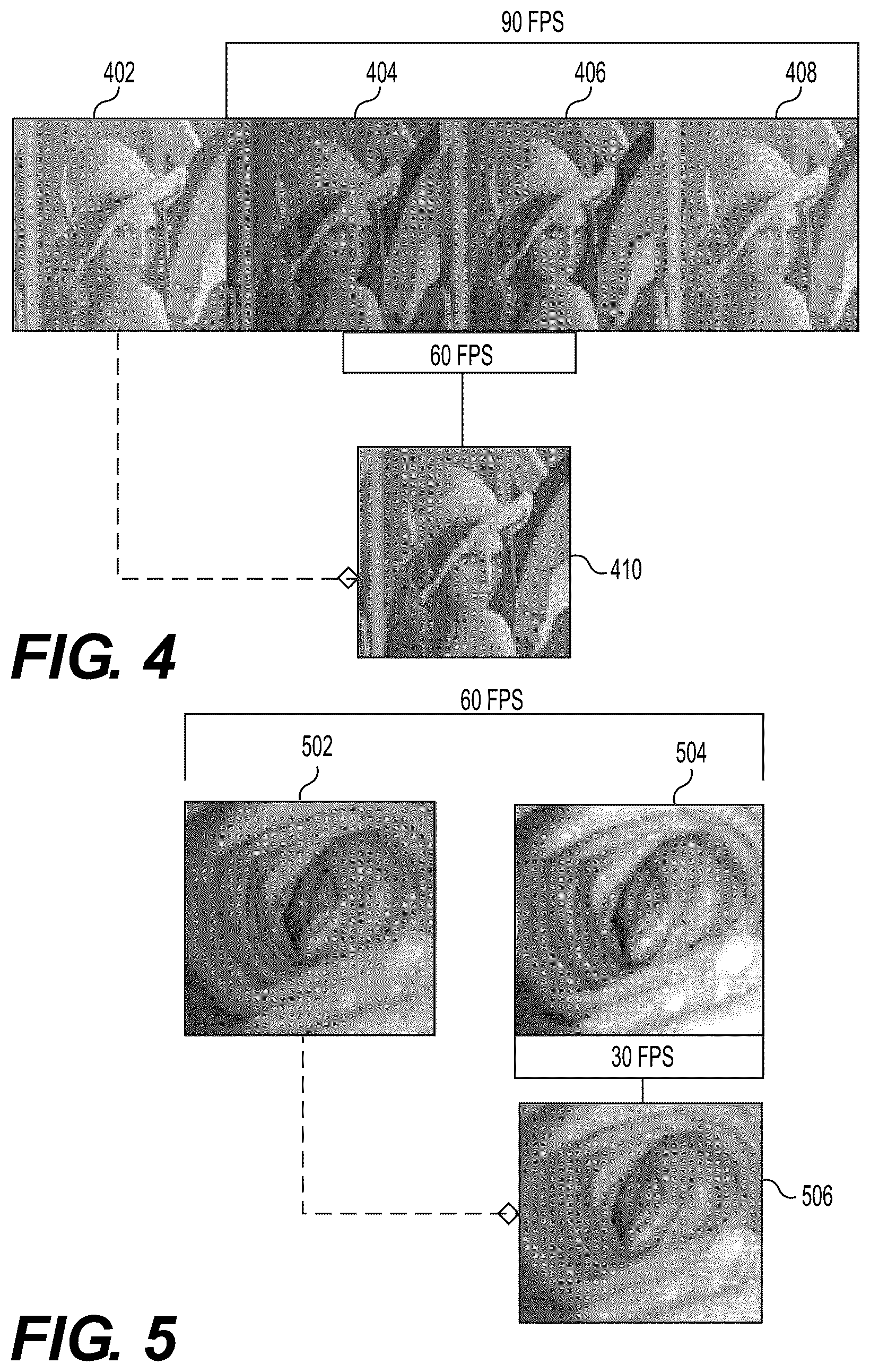 Patent US12100127 Figure 4 – Color extrapolation from monochrome image sensor