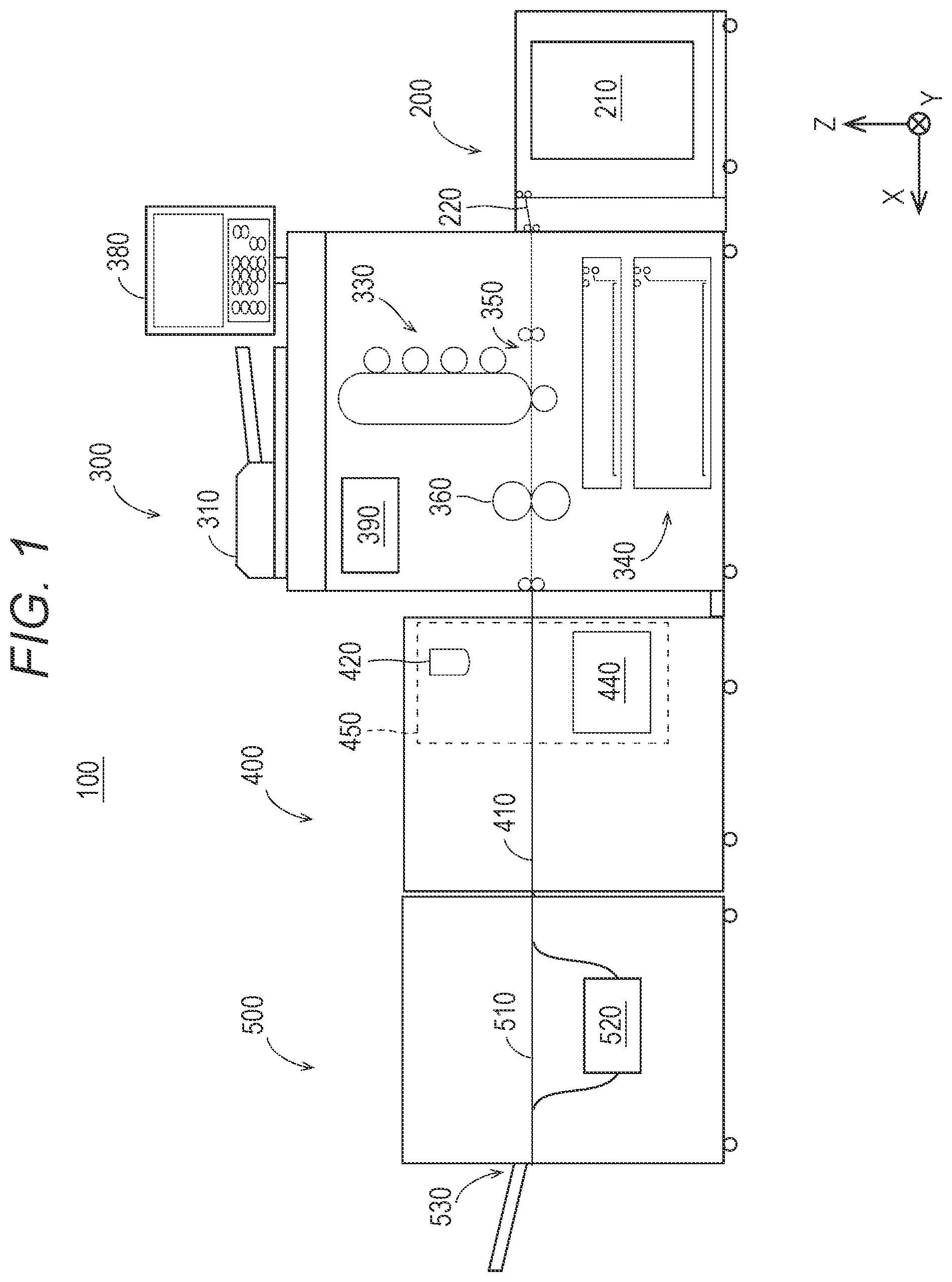 Patent US12100134 Figure 1 – Reference image generating apparatus, image forming system, reference image generation method, and reference image generation program