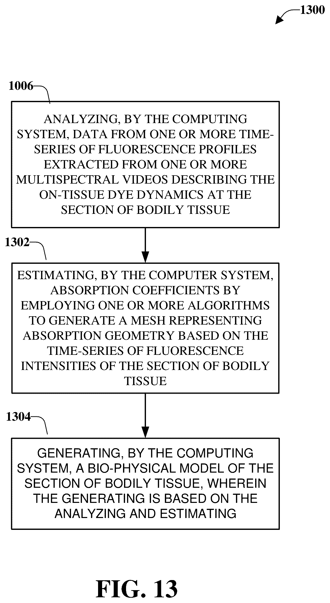 Patent US12100141 Figure 13 – Three-dimensional delineation of tumor boundaries via supervised machine learning algorithms and augmented reality