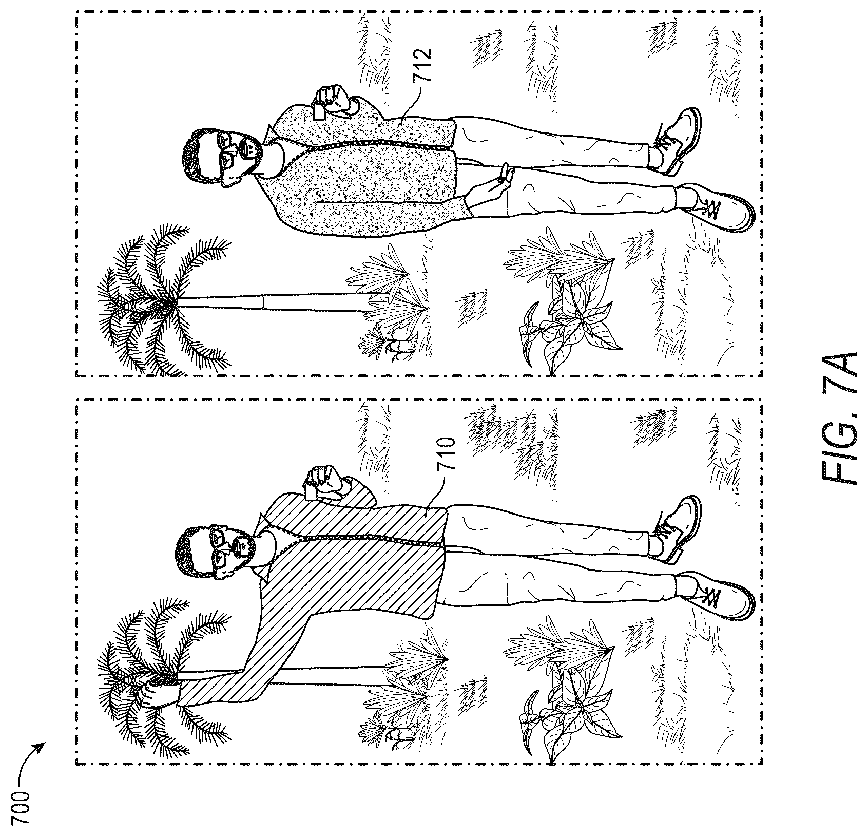 Patent US12100156 Figure 7 – Garment segmentation
