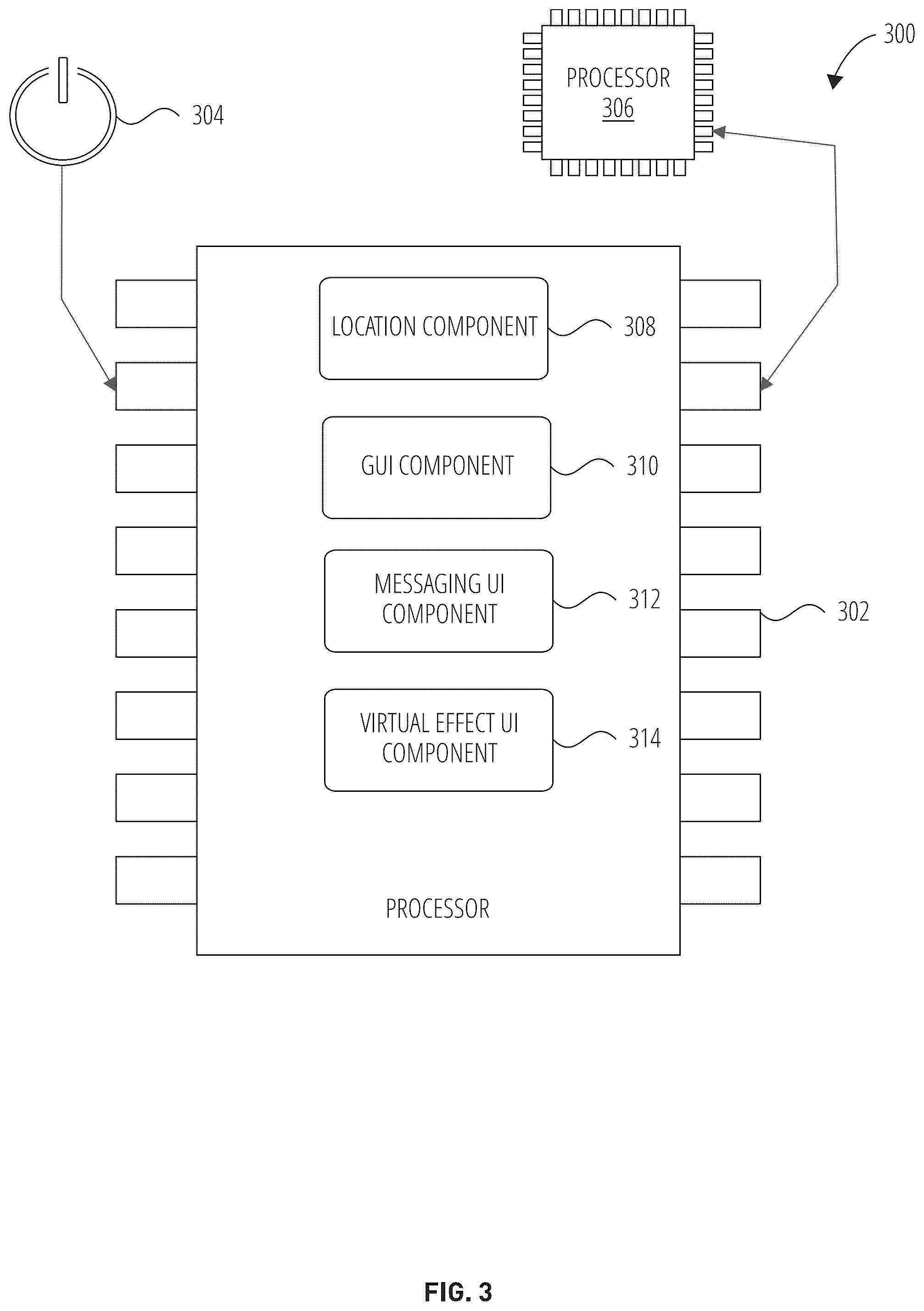 Patent US12100158 Figure 3 – World-space segmentation