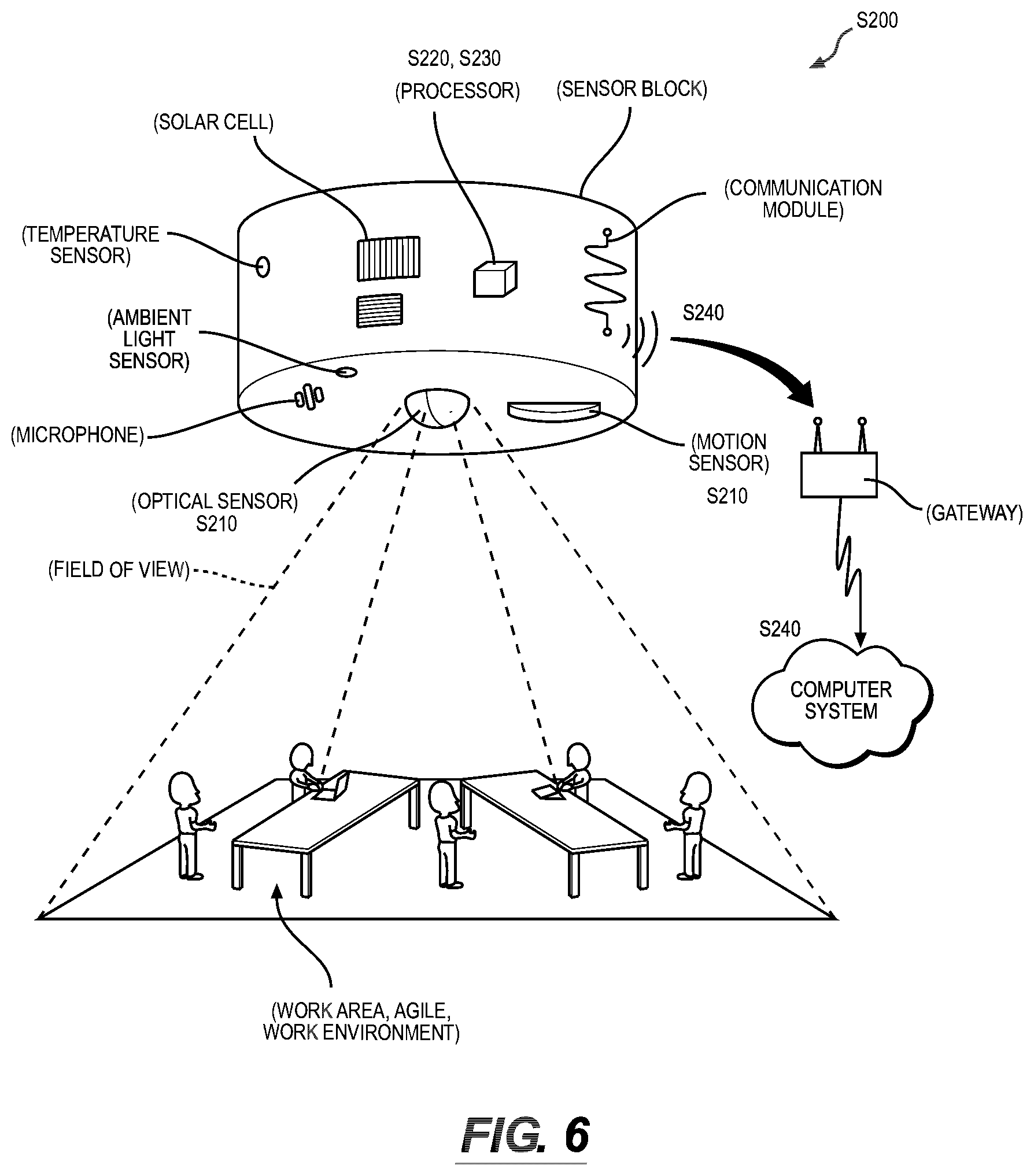 Patent US12100164 Figure 7 – Methods and system for object path detection in a workplace