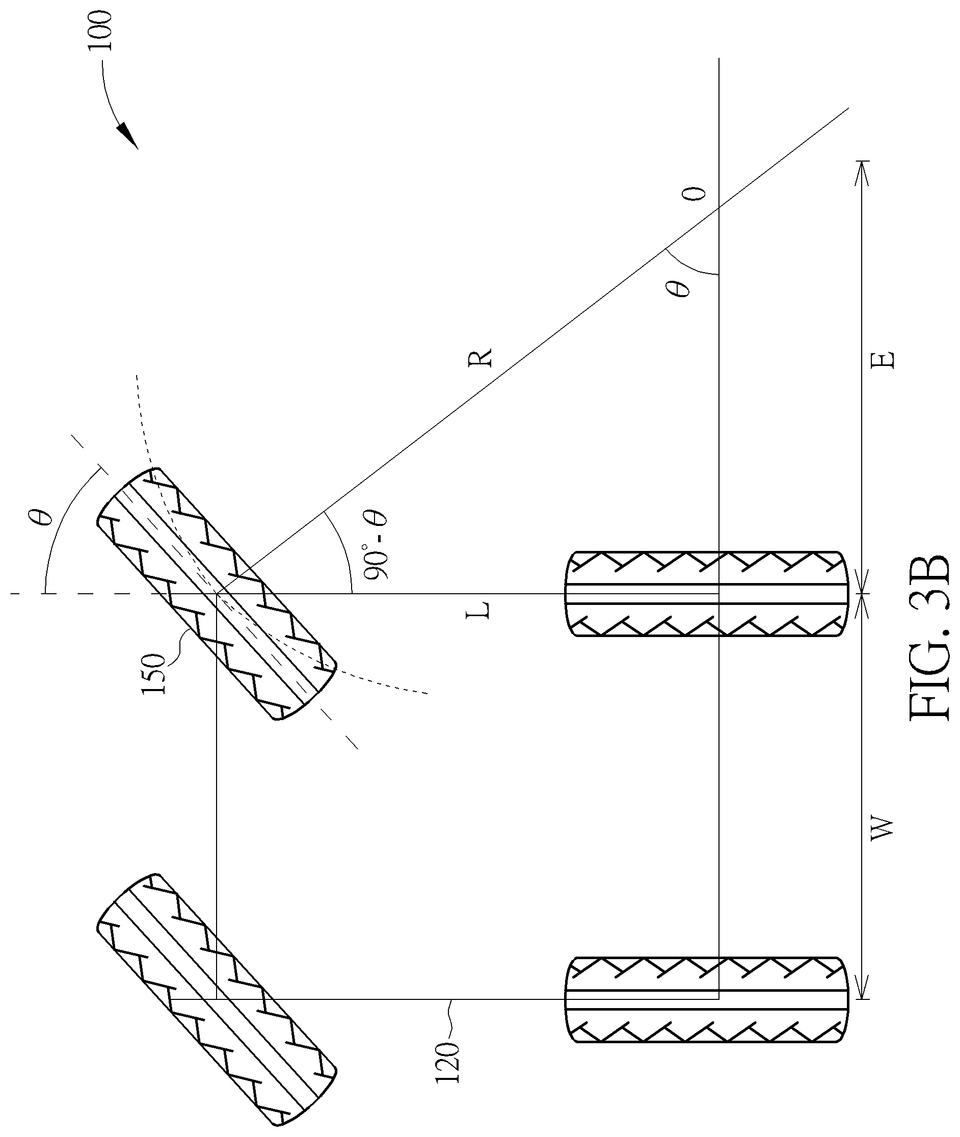 Patent US12100165 Figure 5 – Optical sensor for odometry tracking to determine trajectory of a wheel