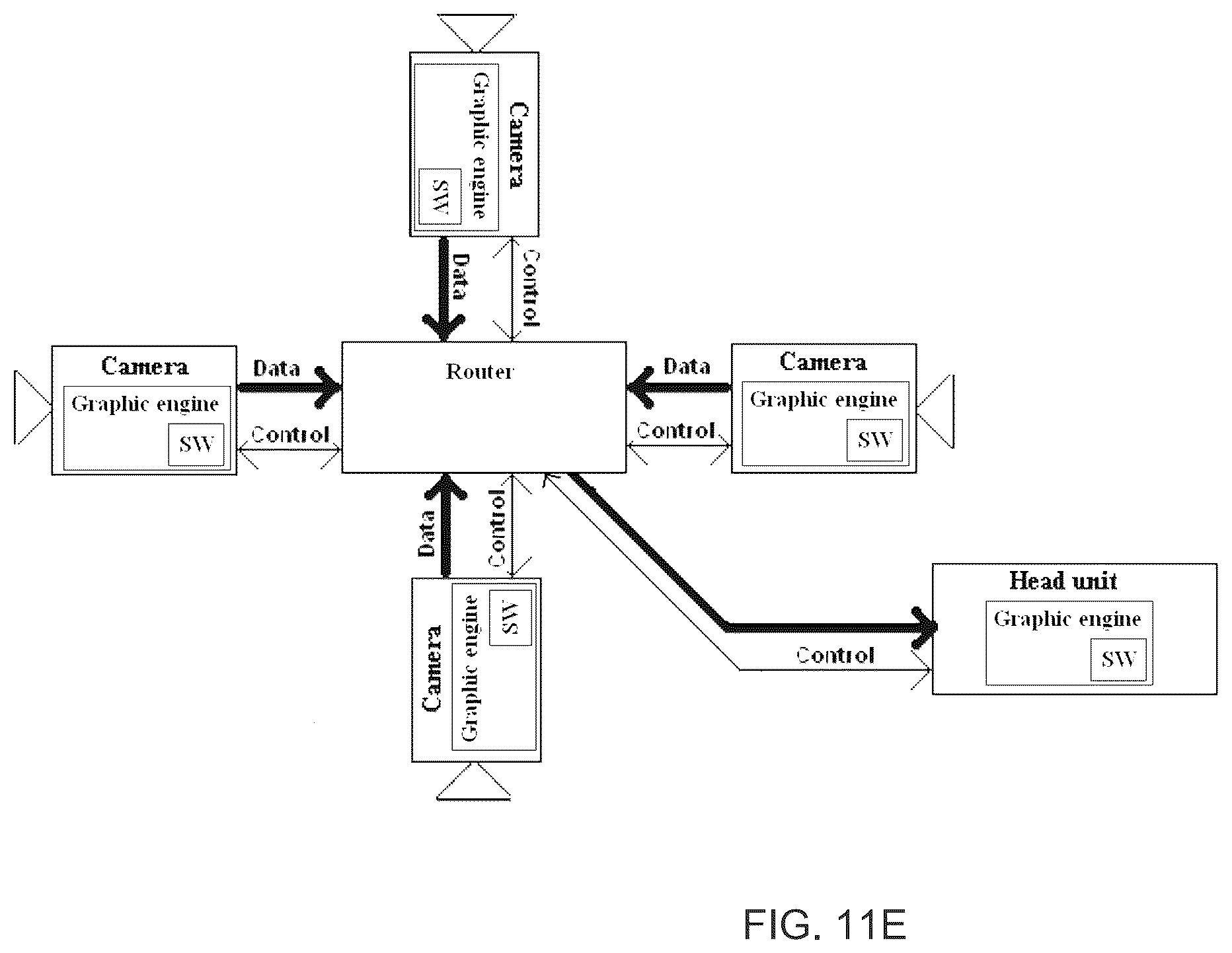 Patent US12100166 Figure 13 – Vehicular vision system