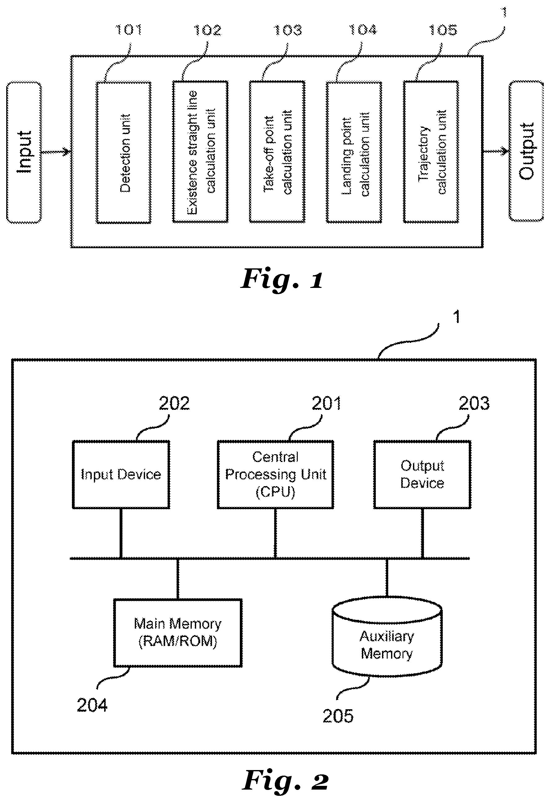 Patent US12100168 Figure 1 – Trajectory calculation device, trajectory calculating method, and trajectory calculating program