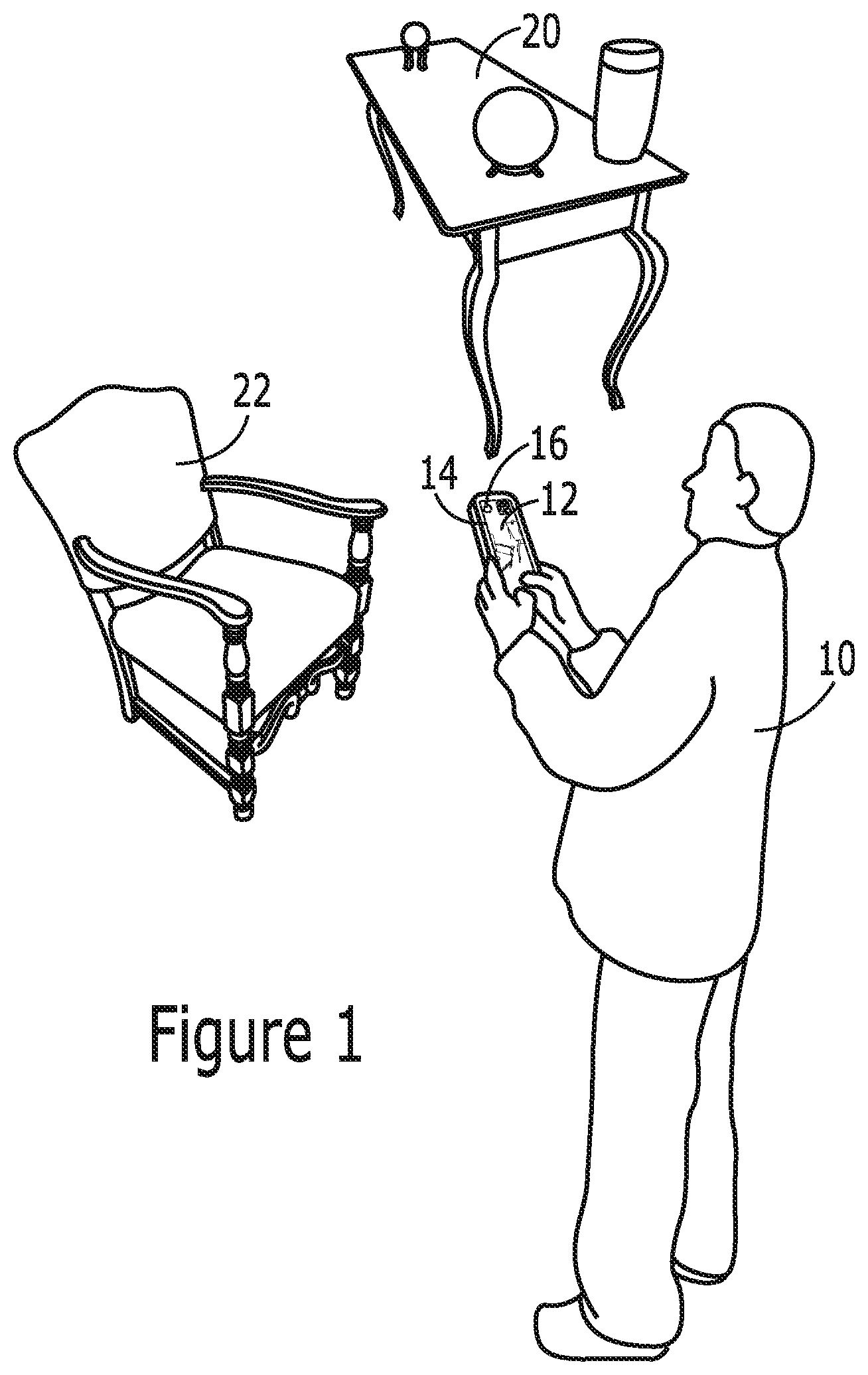 Patent US12100172 Figure 1 – Method and apparatus for depth estimation relative to a mobile terminal