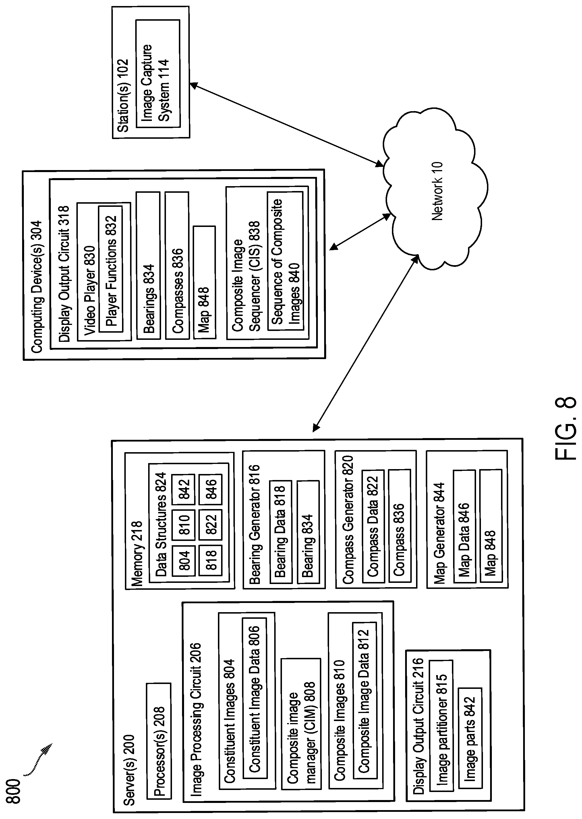 Patent US12100177 Figure 9 – Systems and methods for image capture and time lapse panorama generation