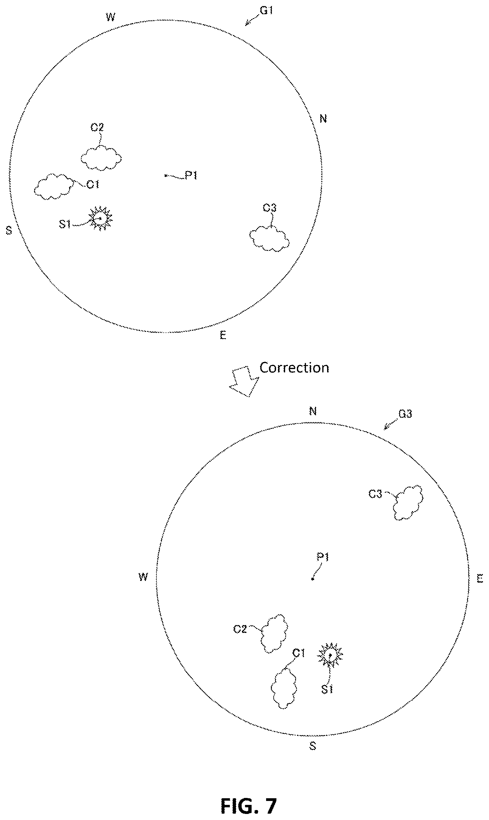 Patent US12100179 Figure 7 – Information processing system, method, and program