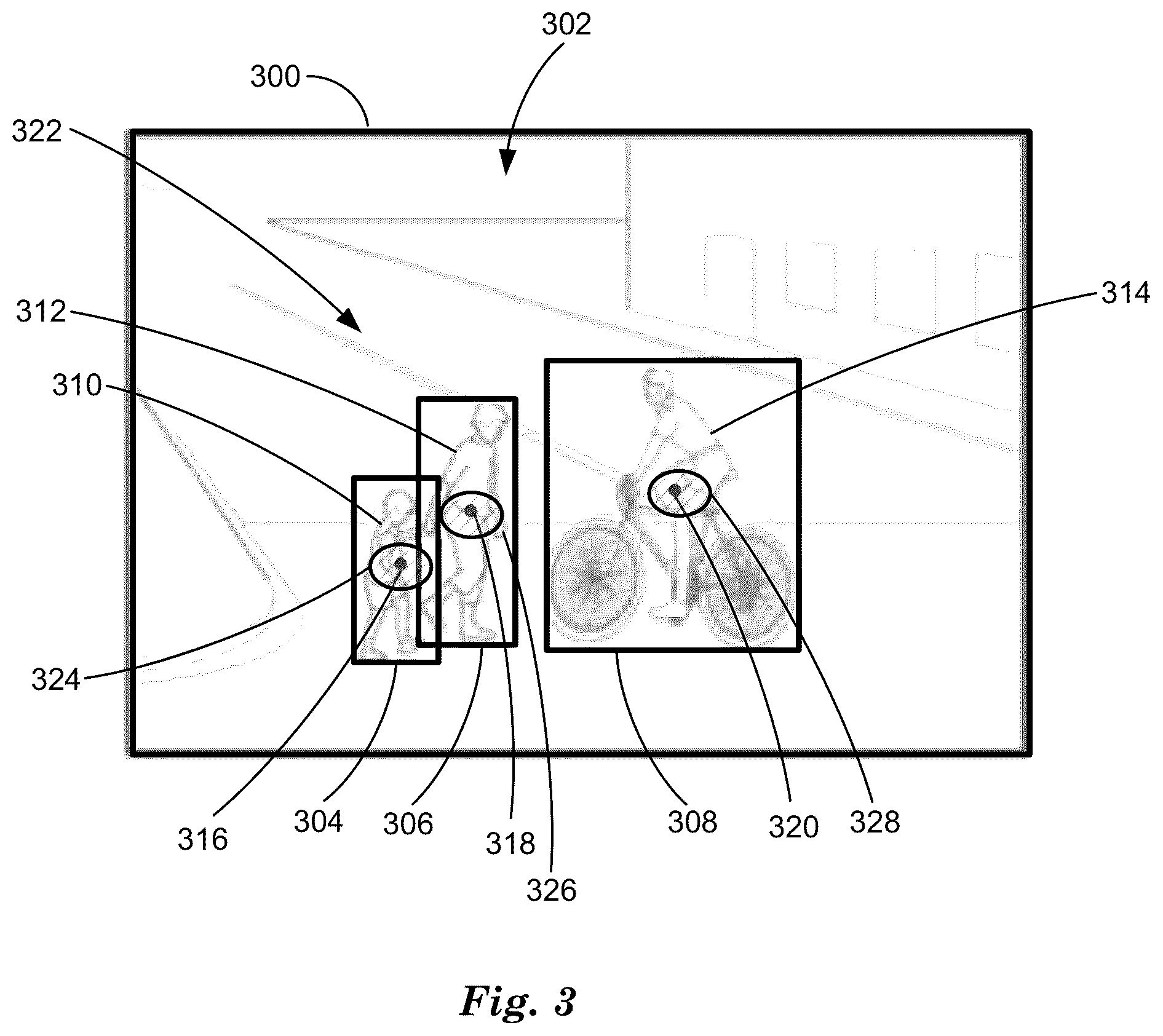 Patent US12100189 Figure 3 – Three-dimensional object detection