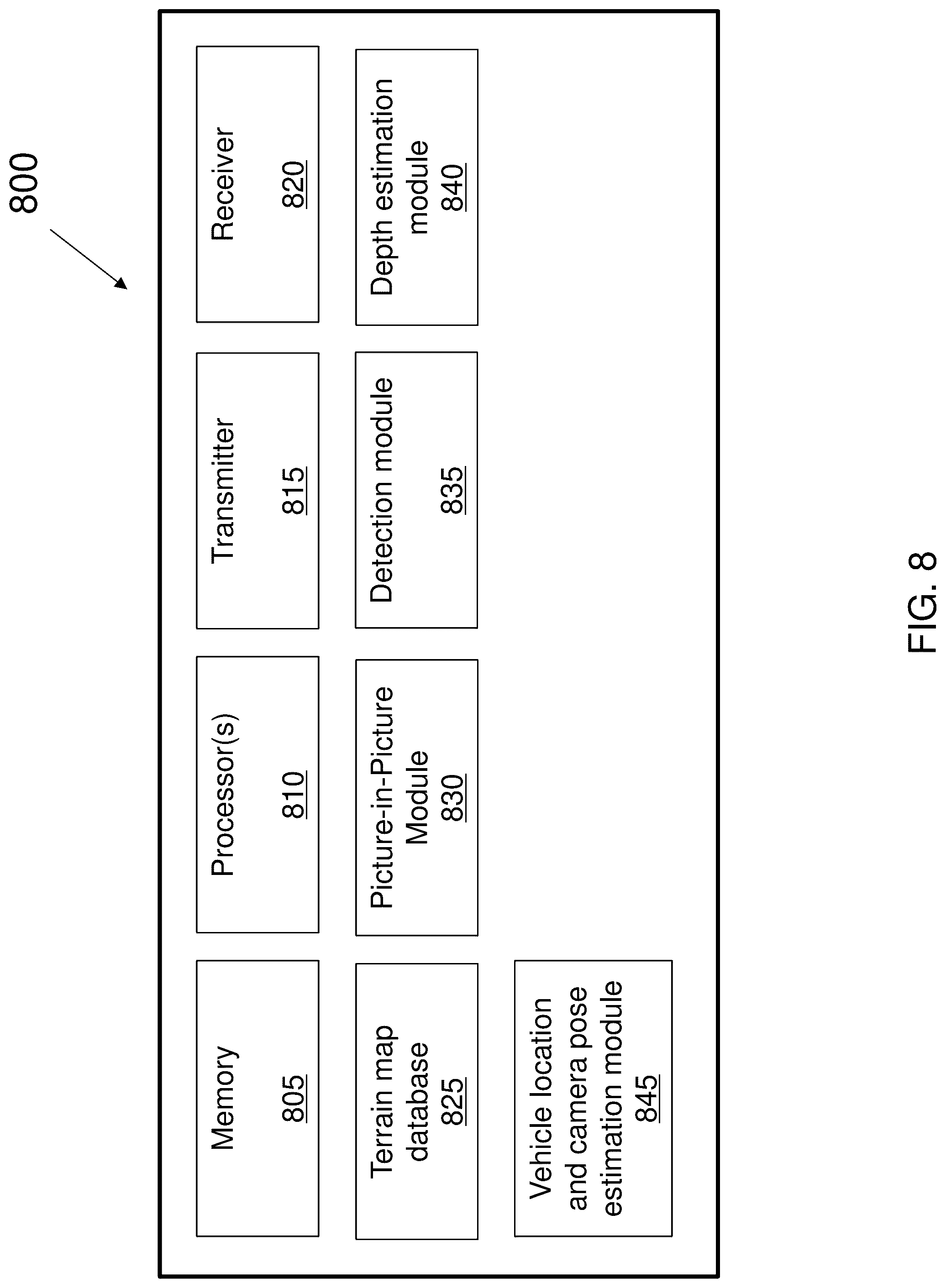 Patent US12100190 Figure 12 – Perception system for autonomous vehicles
