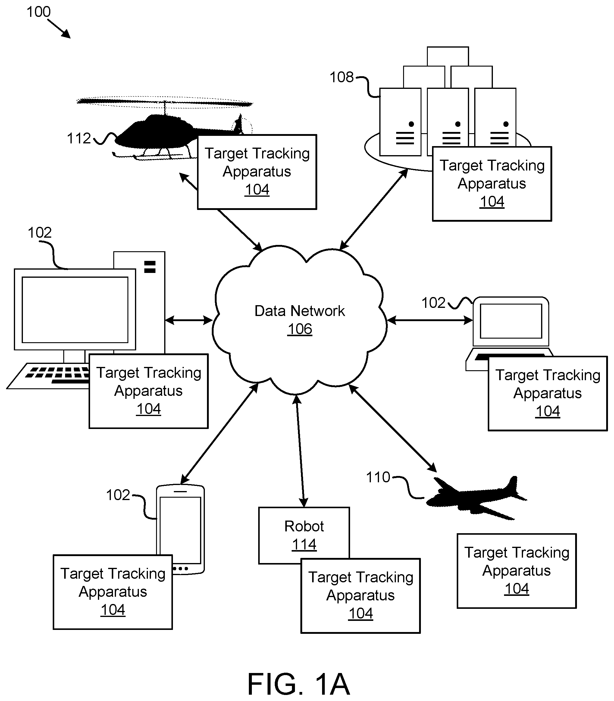 Patent US12100203 Figure 1 – Above-horizon target tracking