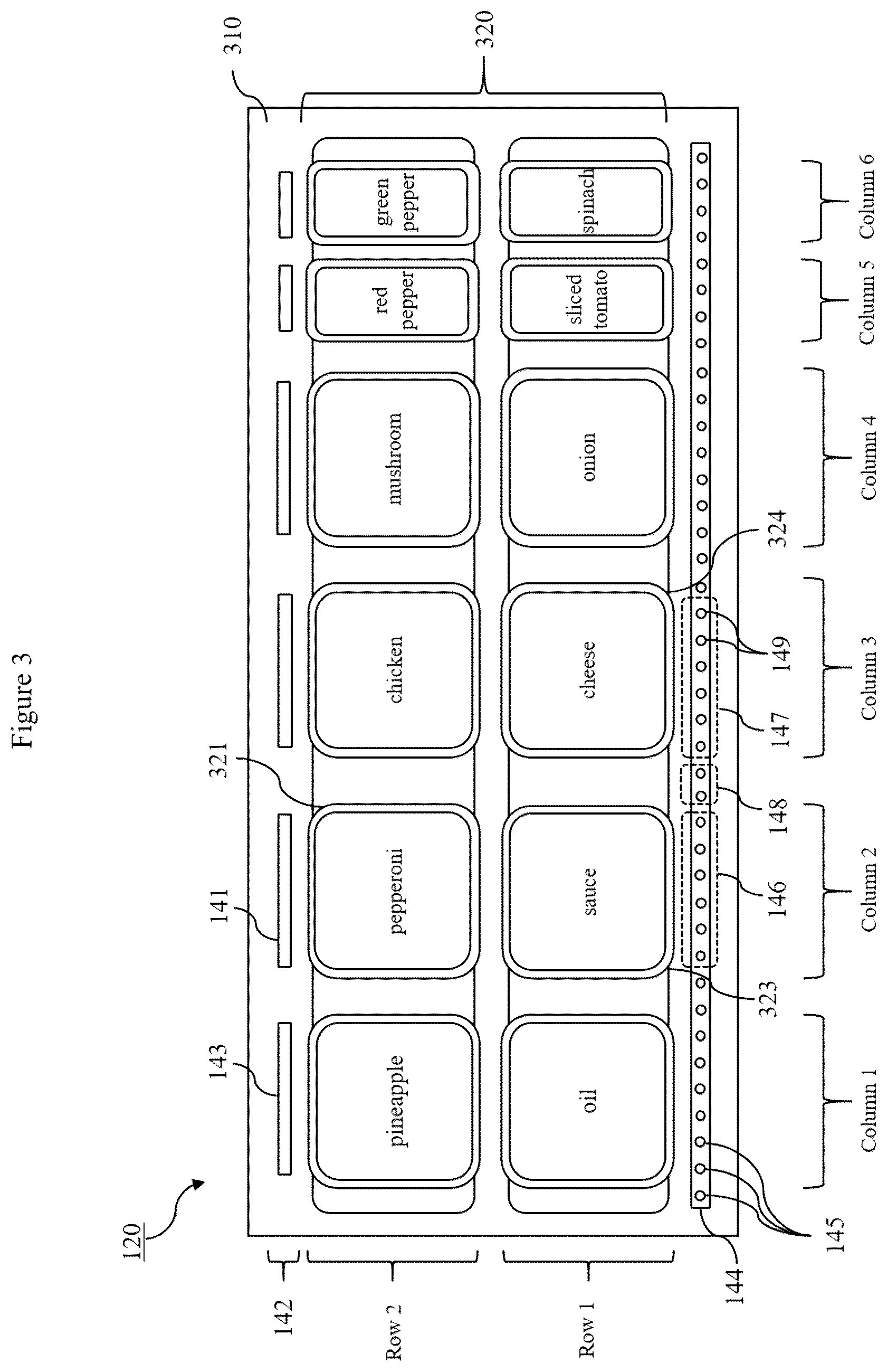 Patent US12100208 Figure 4 – Method for pizza preparation