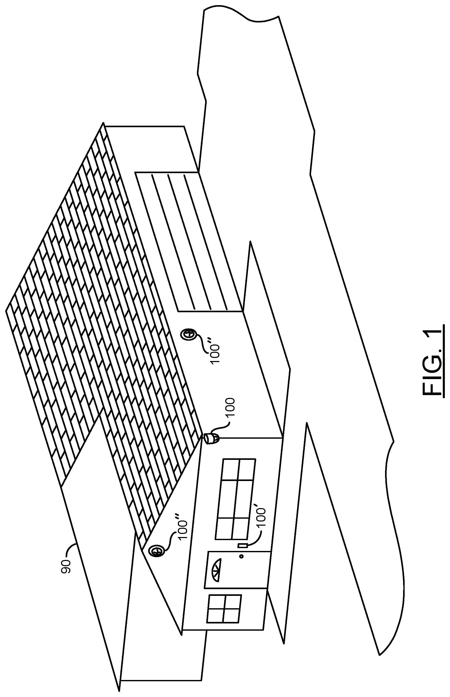 Patent US12100215 Figure 1 – IP security camera combining both infrared and visible light illumination plus sensor fusion to achieve color imaging in zero and low light situations