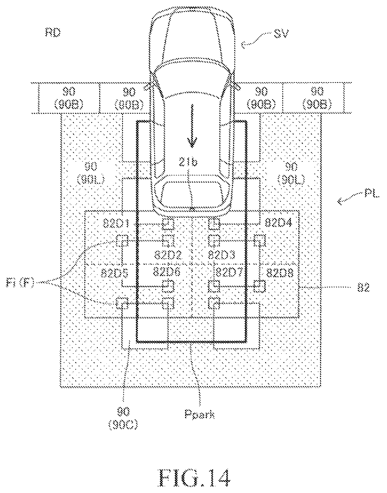 Patent US12100227 Figure 14 – Parking assist apparatus