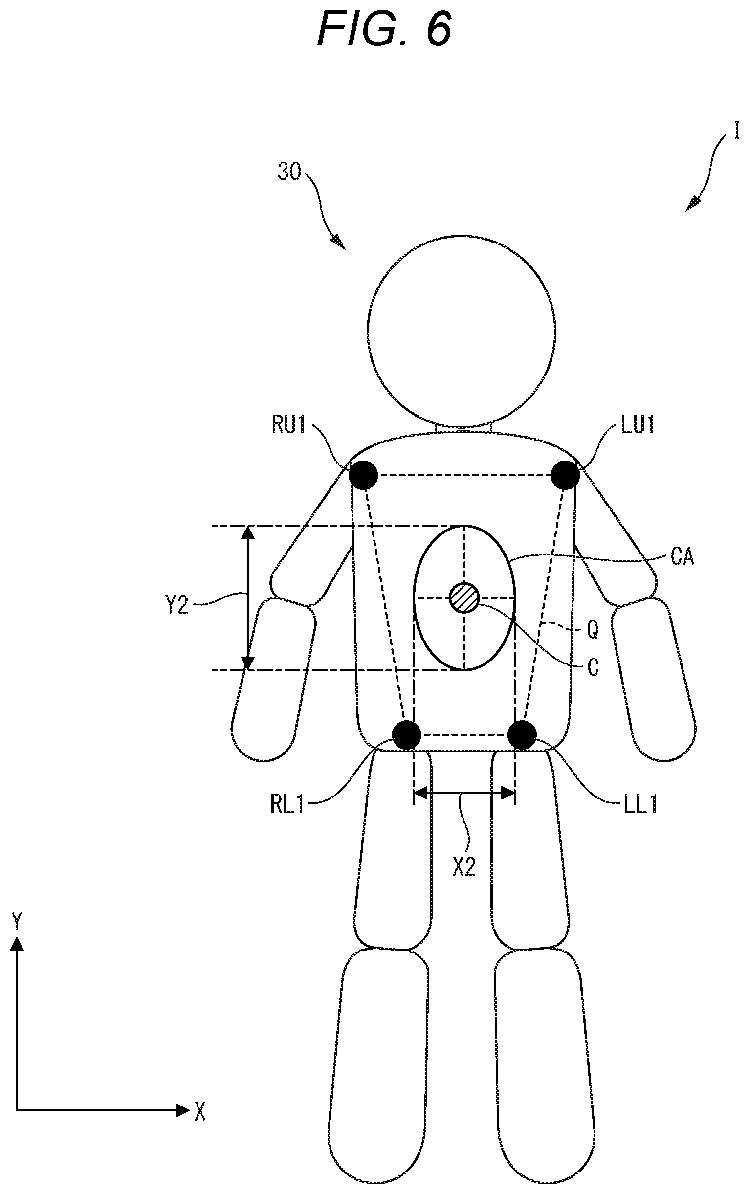 Patent US12100237 Figure 6 – Image processing device, and non-transitory computer-readable medium for improvement of accurace of a subject captured in an image acquired by an imaging device, and skeleton model estimation based on hidden body part estimation