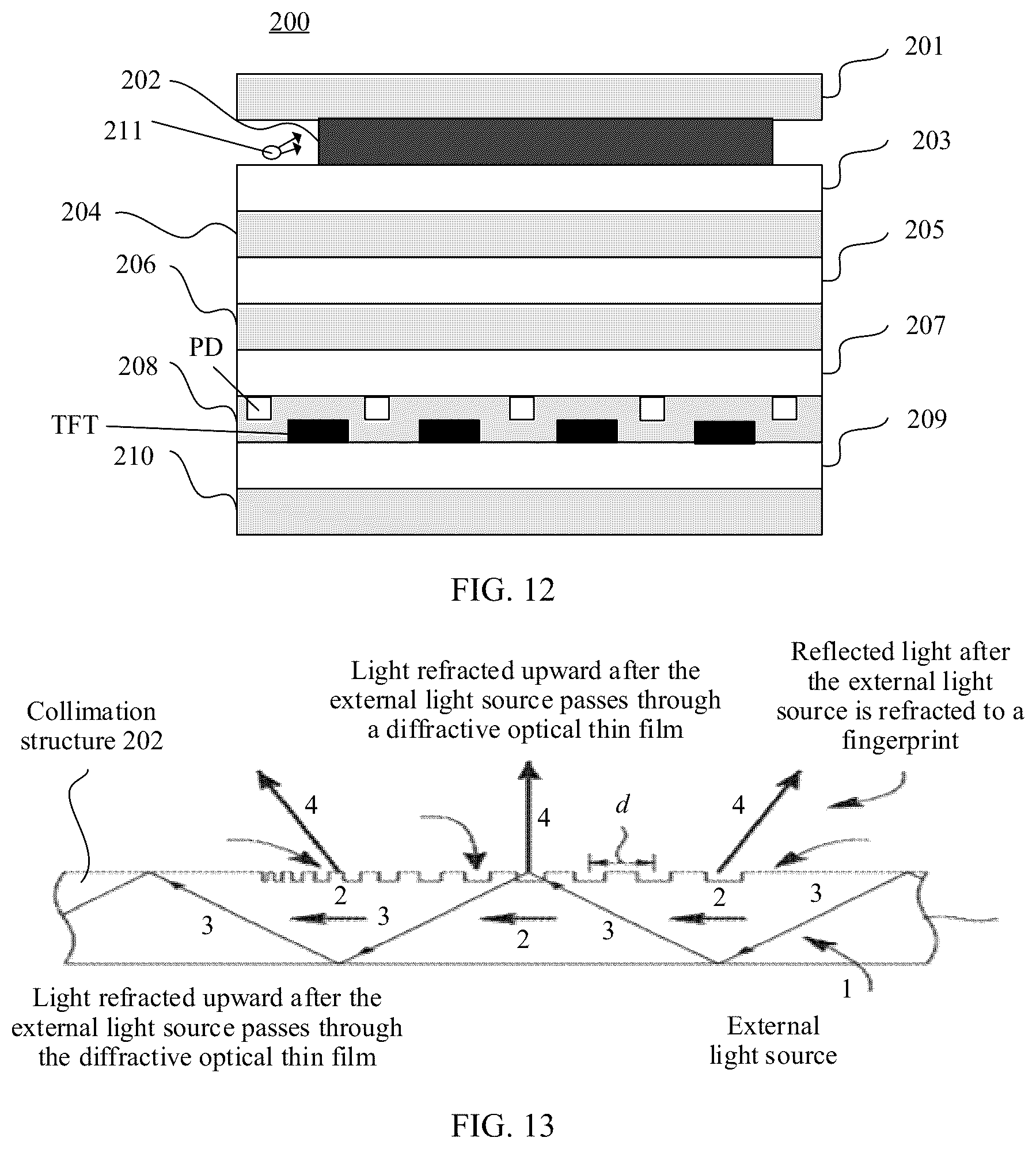 Patent US12100239 Figure 10 – Display component, display screen, and electronic device