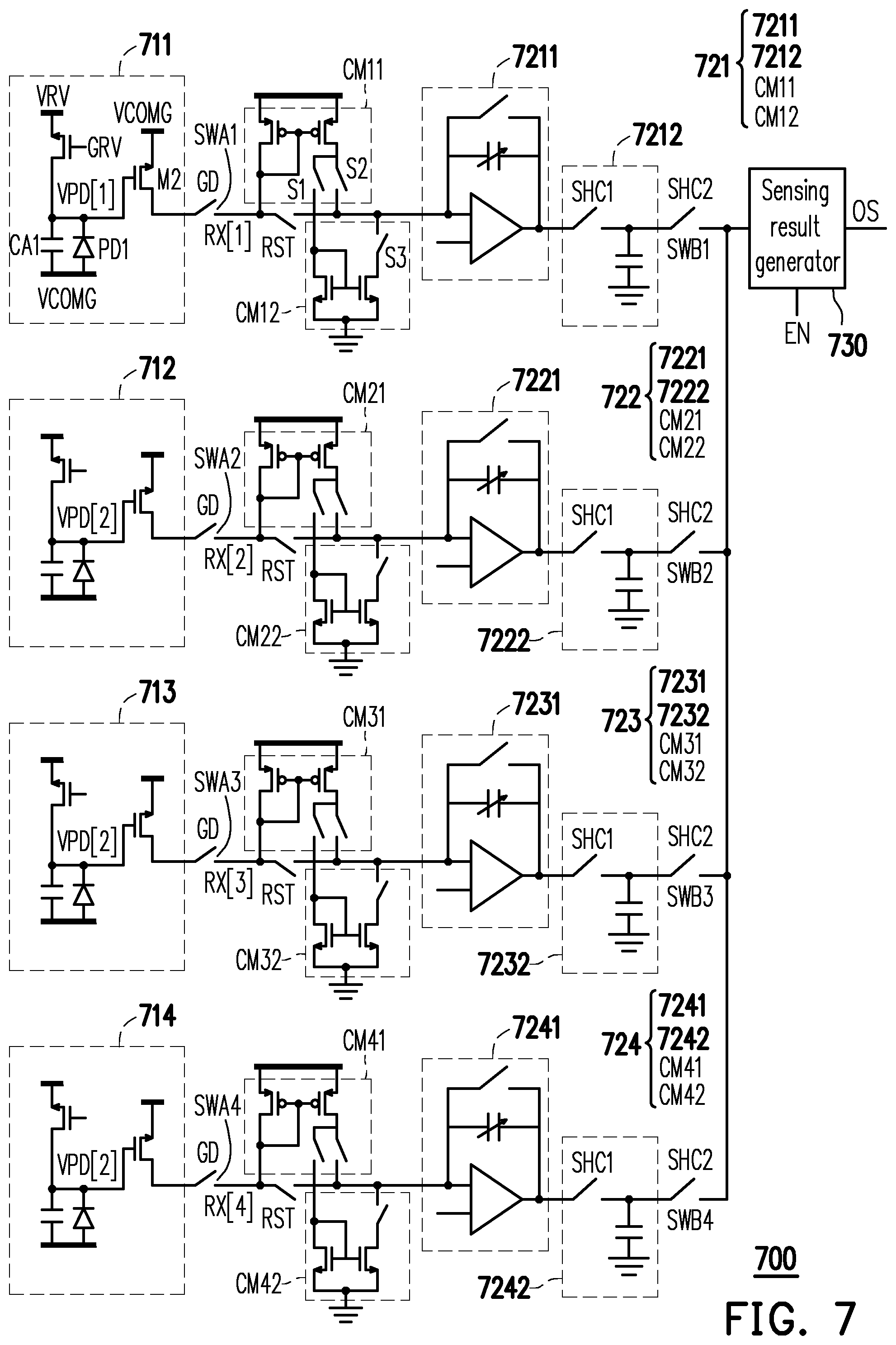 Patent US12100240 Figure 6 – Fingerprint recognition driving device