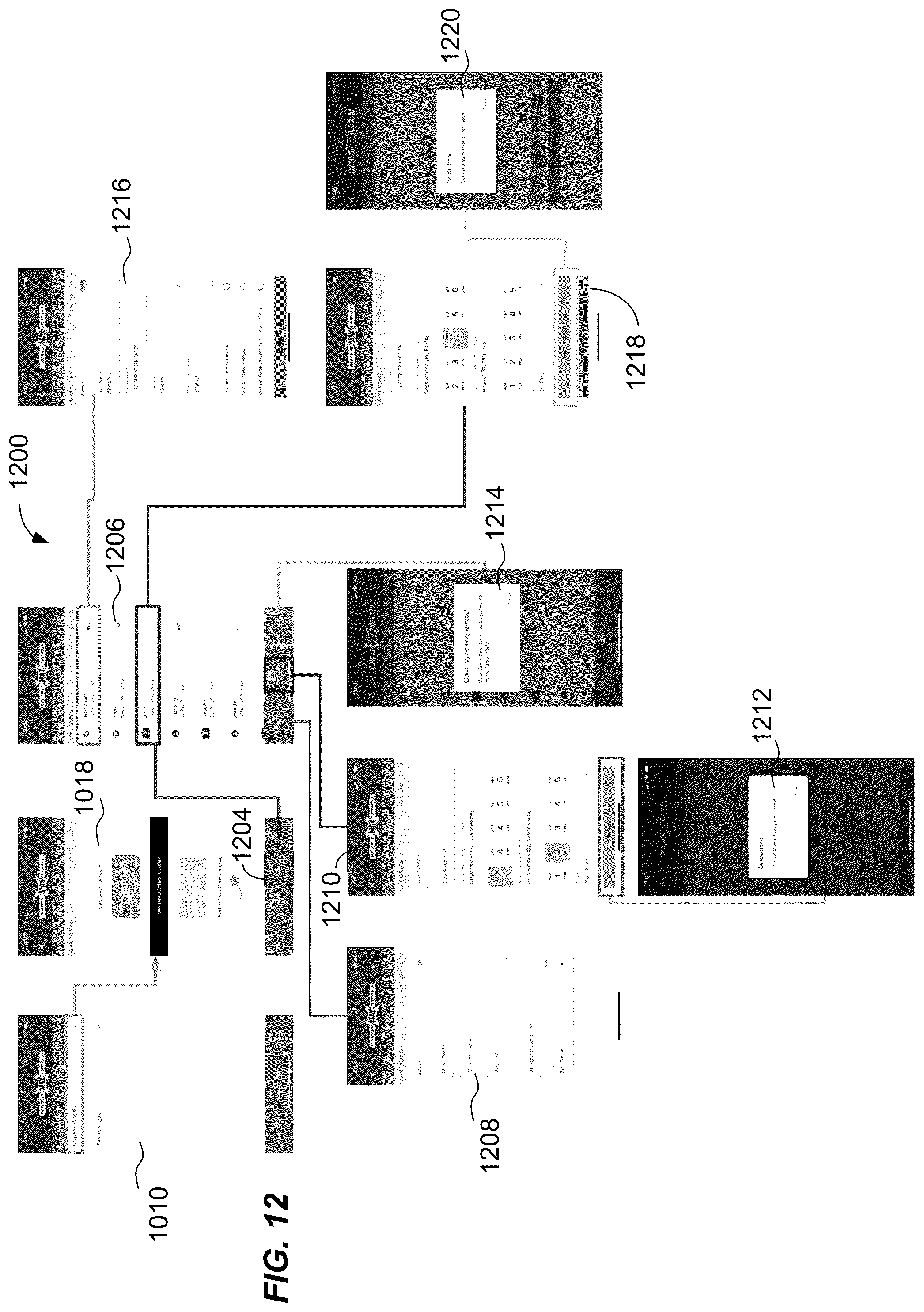 Patent US12100250 Figure 7 – Remote access management apparatus, system and method