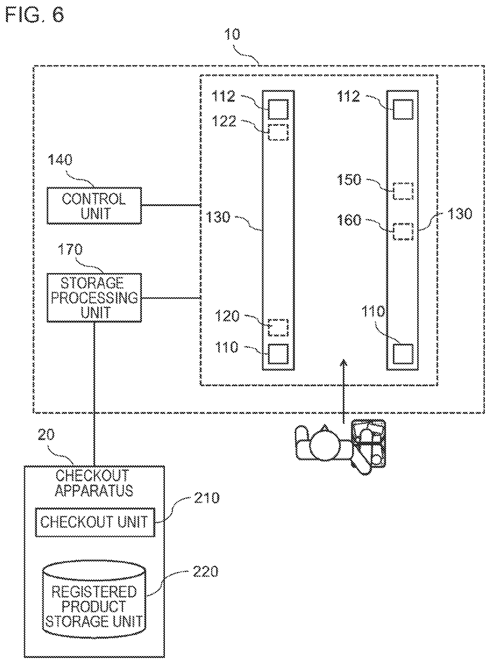 Patent US12100254 Figure 6 – Gate apparatus, method for controlling gate apparatus, and program
