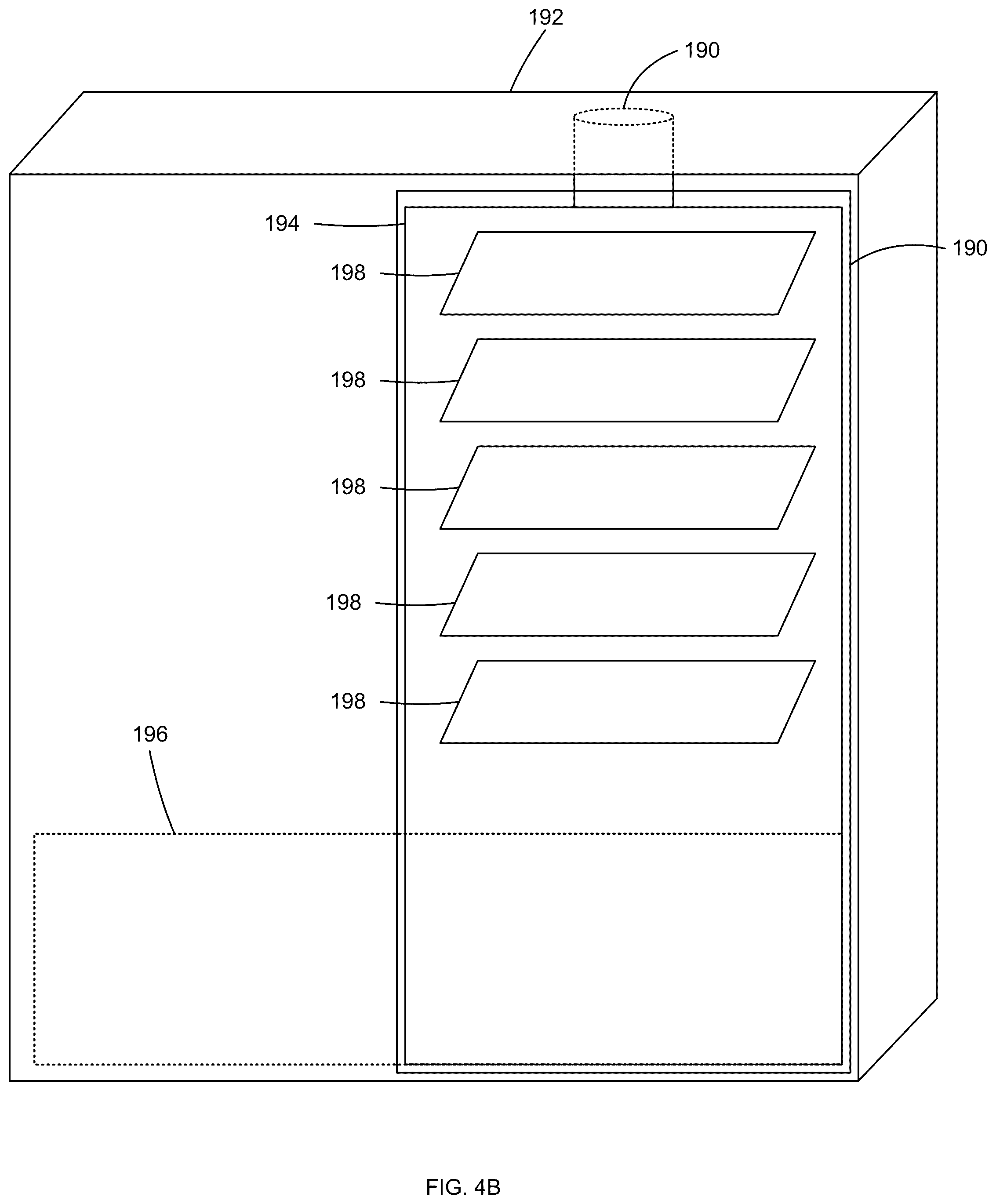 Patent US12100256 Figure 7 – Systems and methods for retrofit housing using an in-safe cassette port