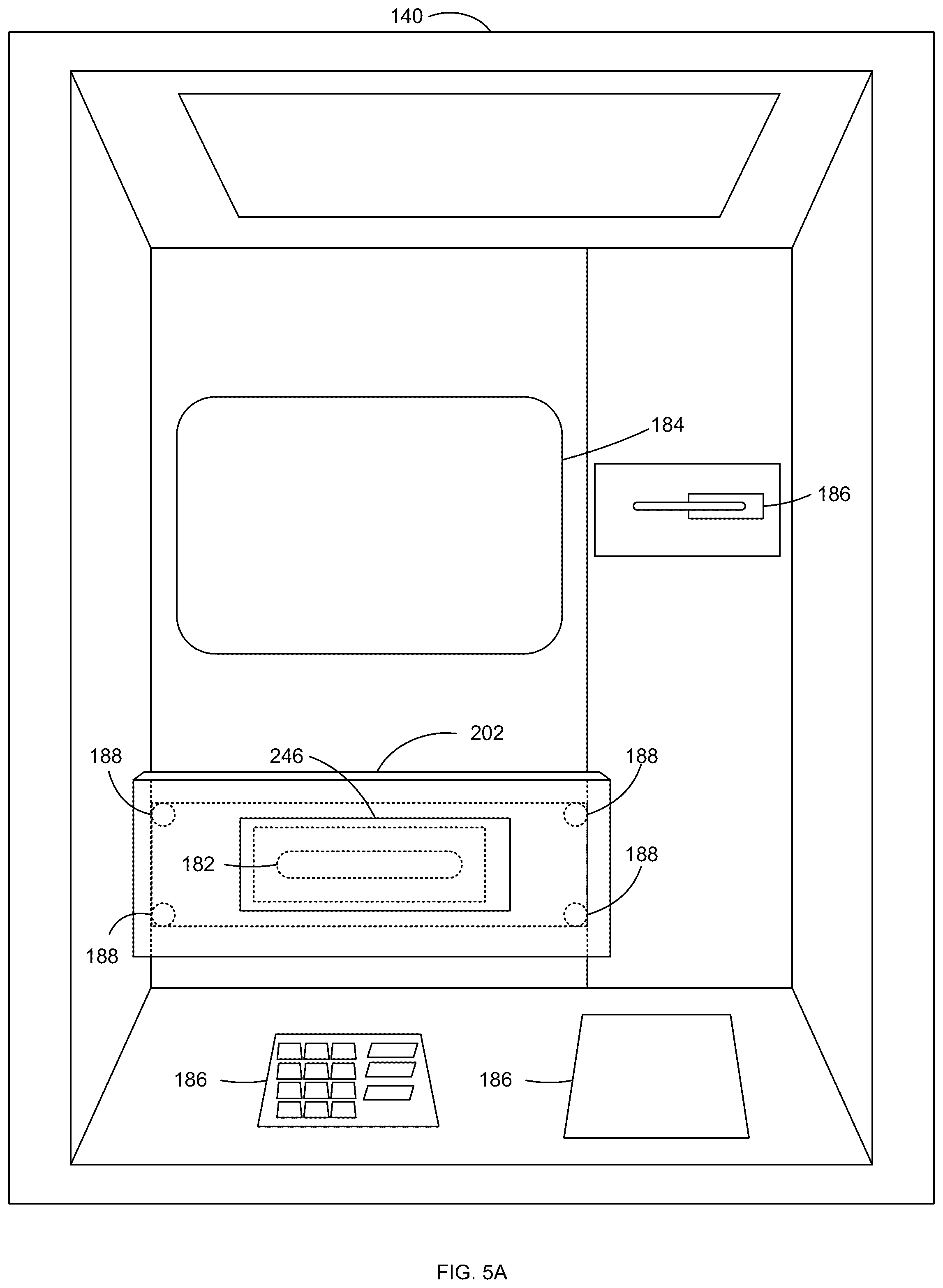 Patent US12100256 Figure 8 – Systems and methods for retrofit housing using an in-safe cassette port