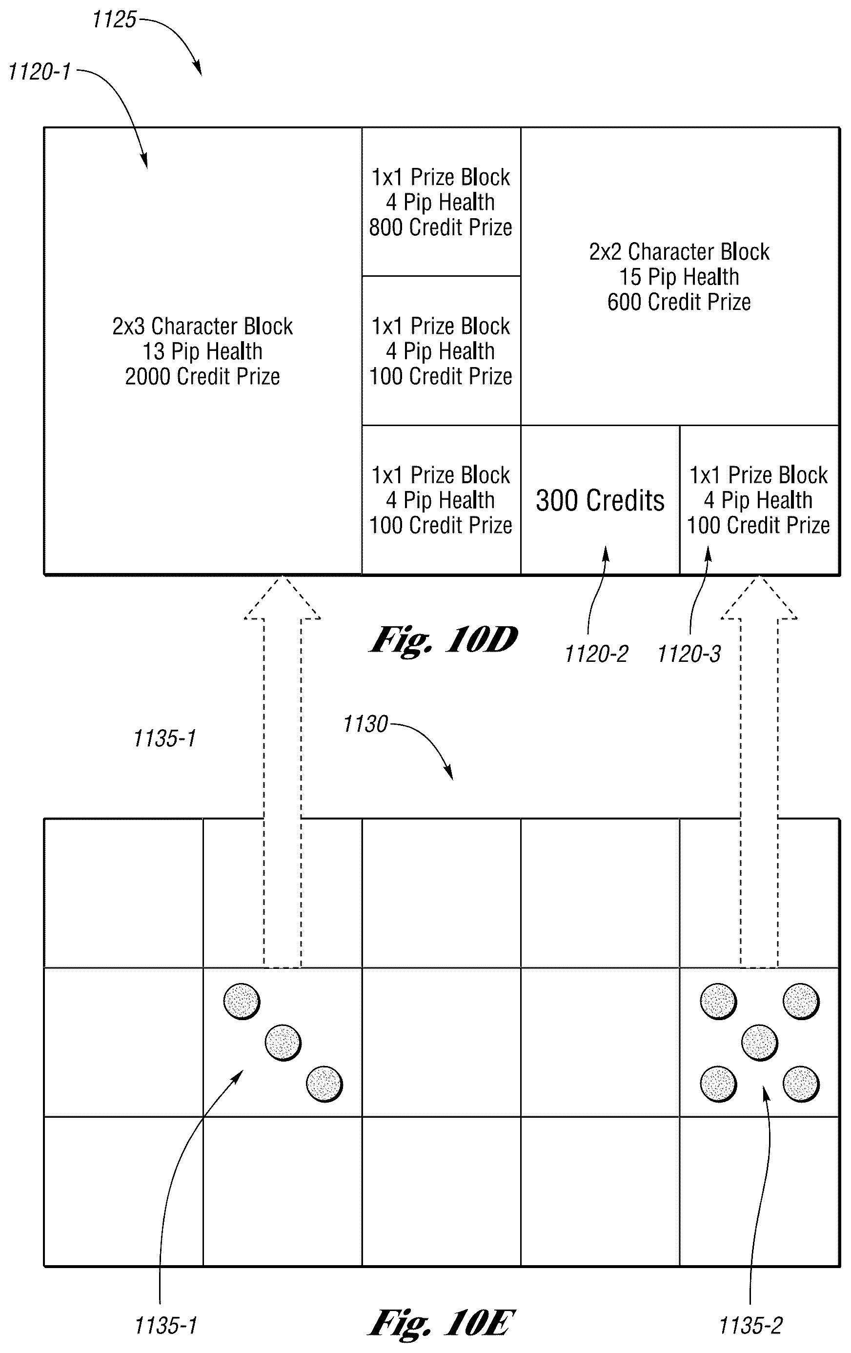 Patent US12100268 Figure 18 – Systems and methods for using volatility stabilizing sub-event triggers for a primary game and/or secondary game of chance including randomized independent expanding reels with dynamically changing graphical elements