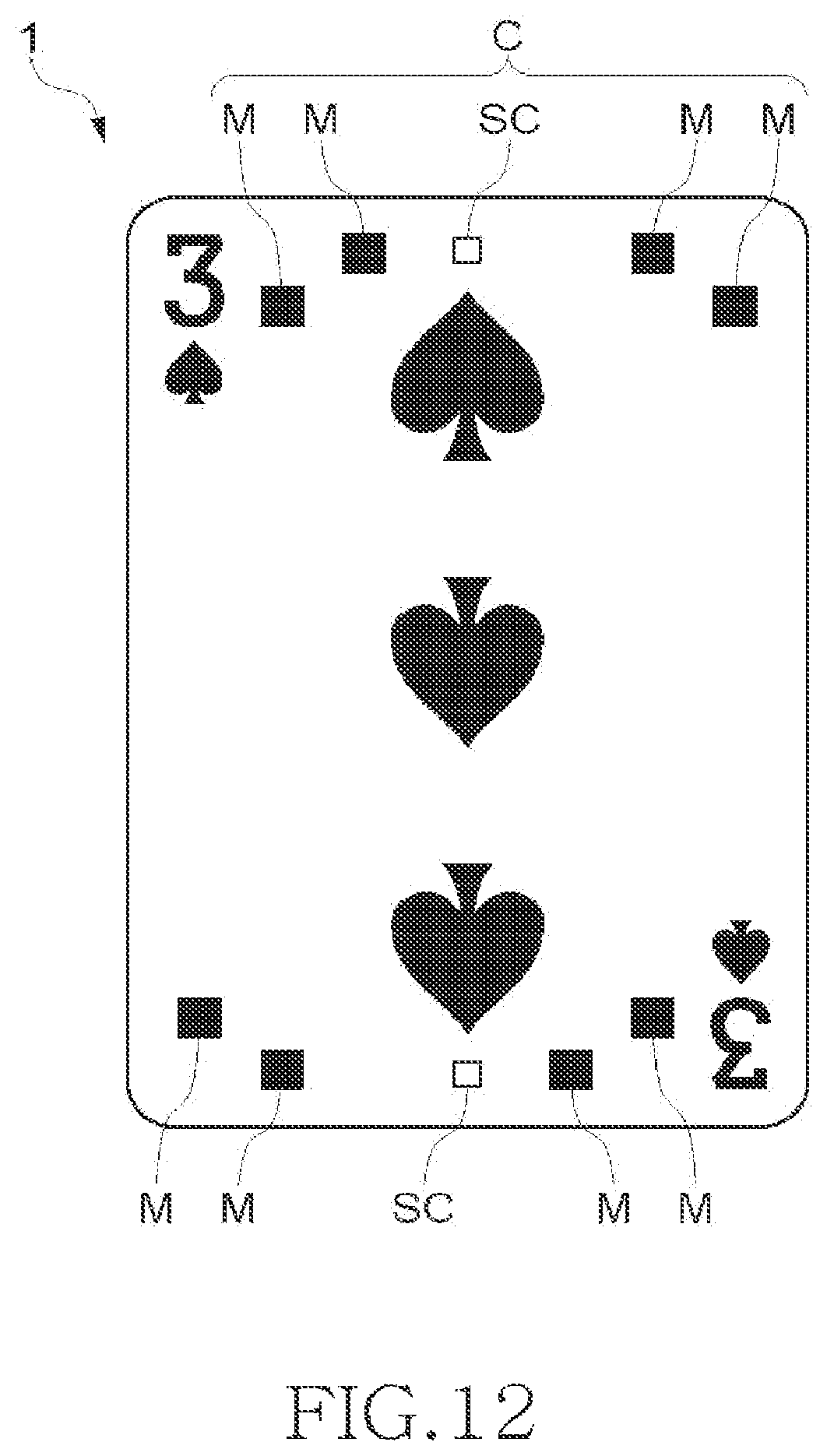 Patent US12100269 Figure 14 – Method for administering a package of shuffled playing cards