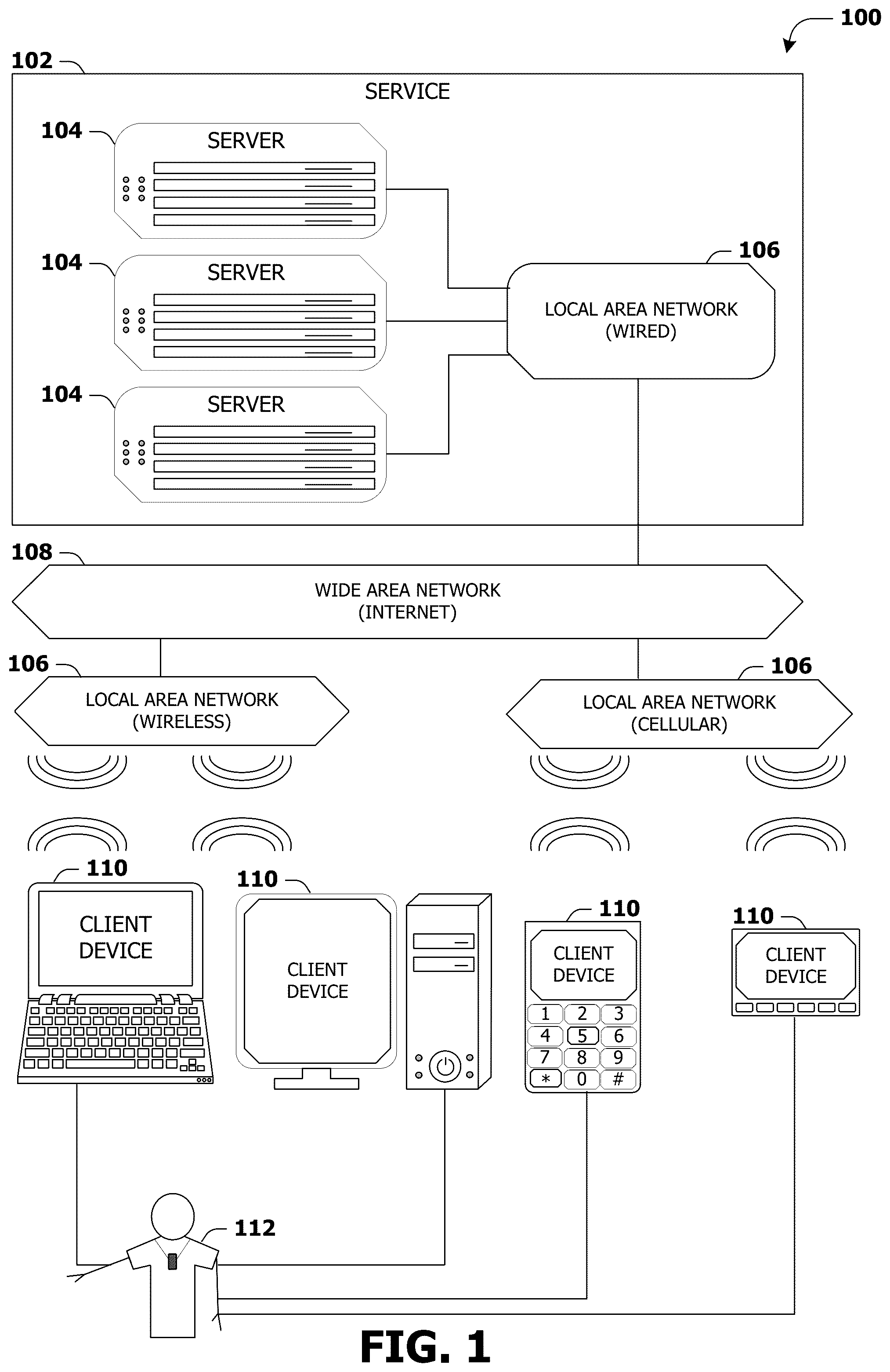Patent US12100273 Figure 1 – Method and system for using data packet transmission to determine compliance with protocols