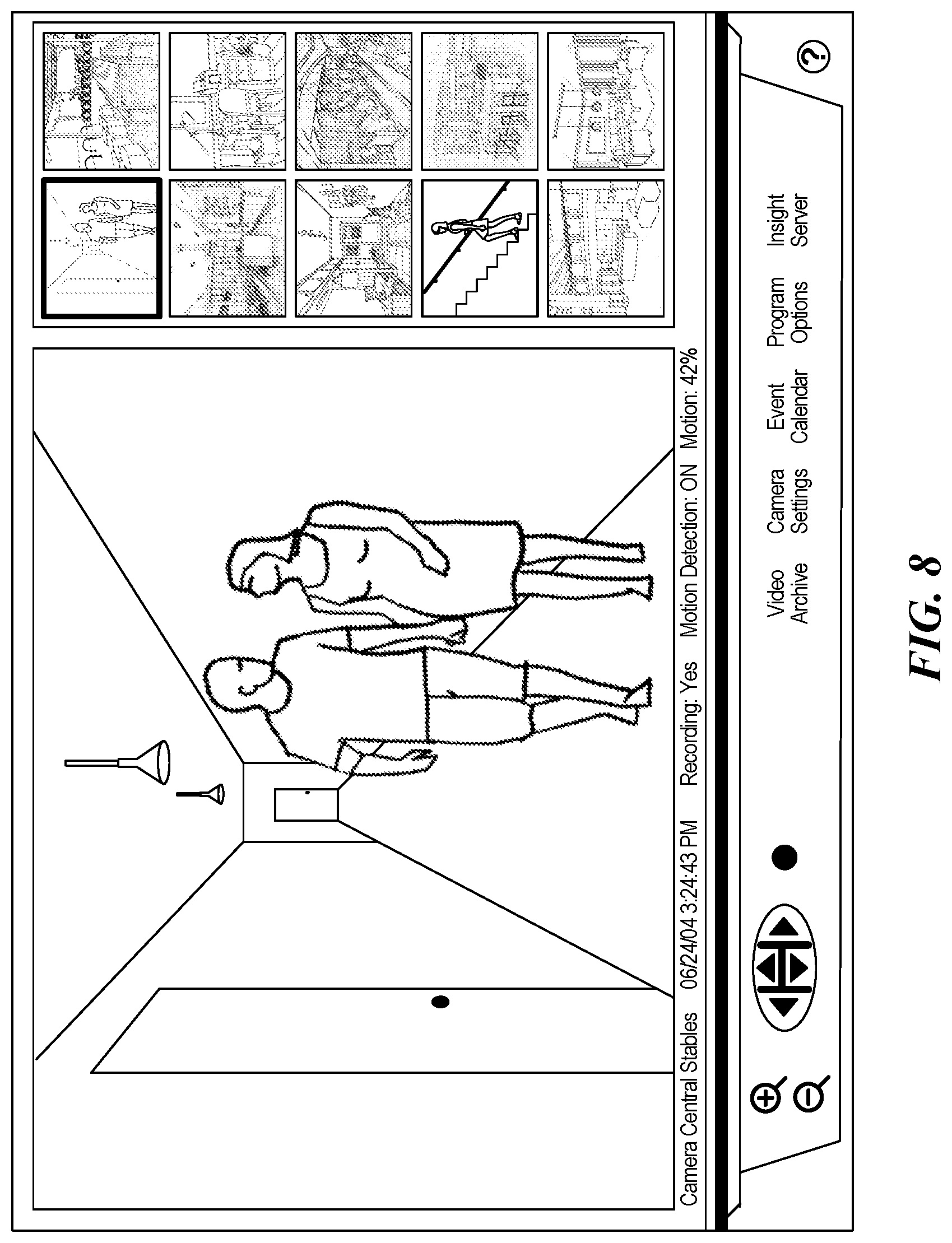 Patent US12100277 Figure 8 – Wireless environmental data capture system and method for mesh networking