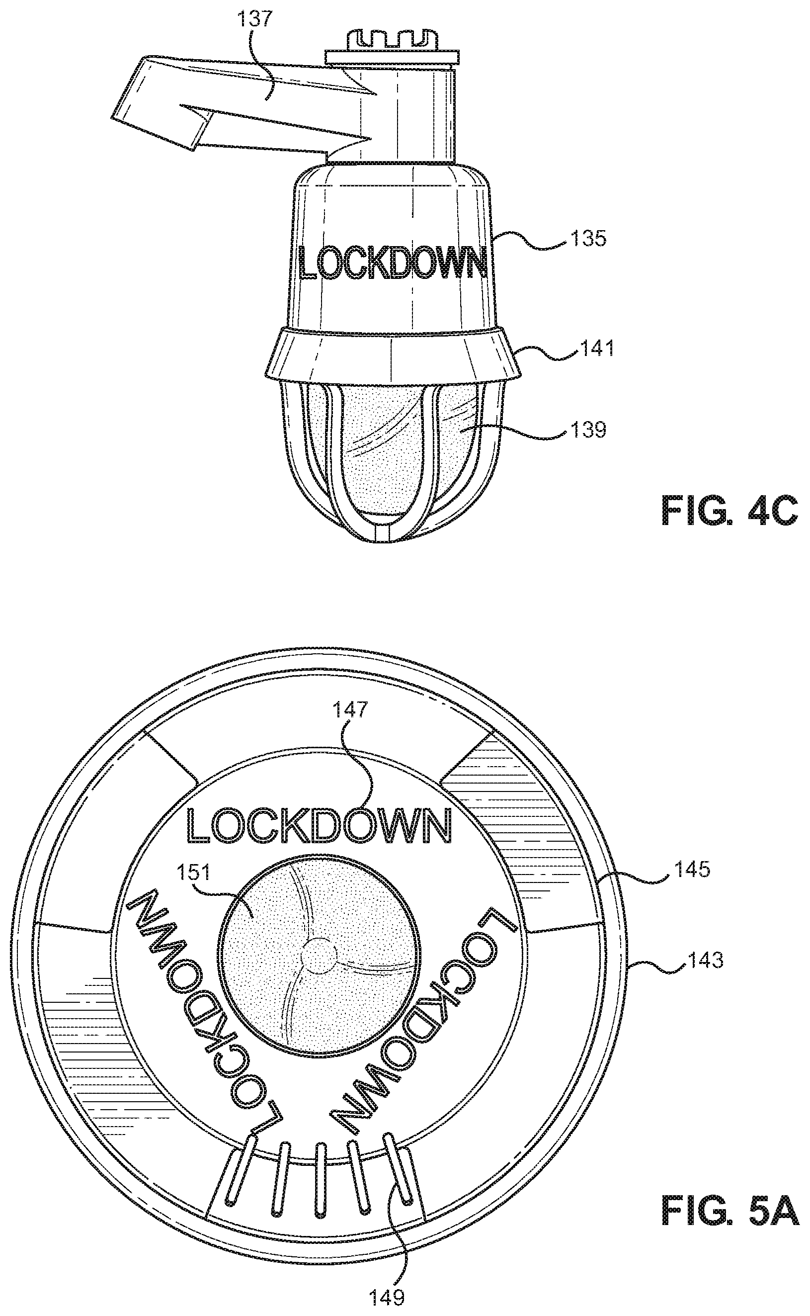 Patent US12100279 Figure 6 – Lockdown apparatus for initiation of lockdown procedures at a facility during an emergency