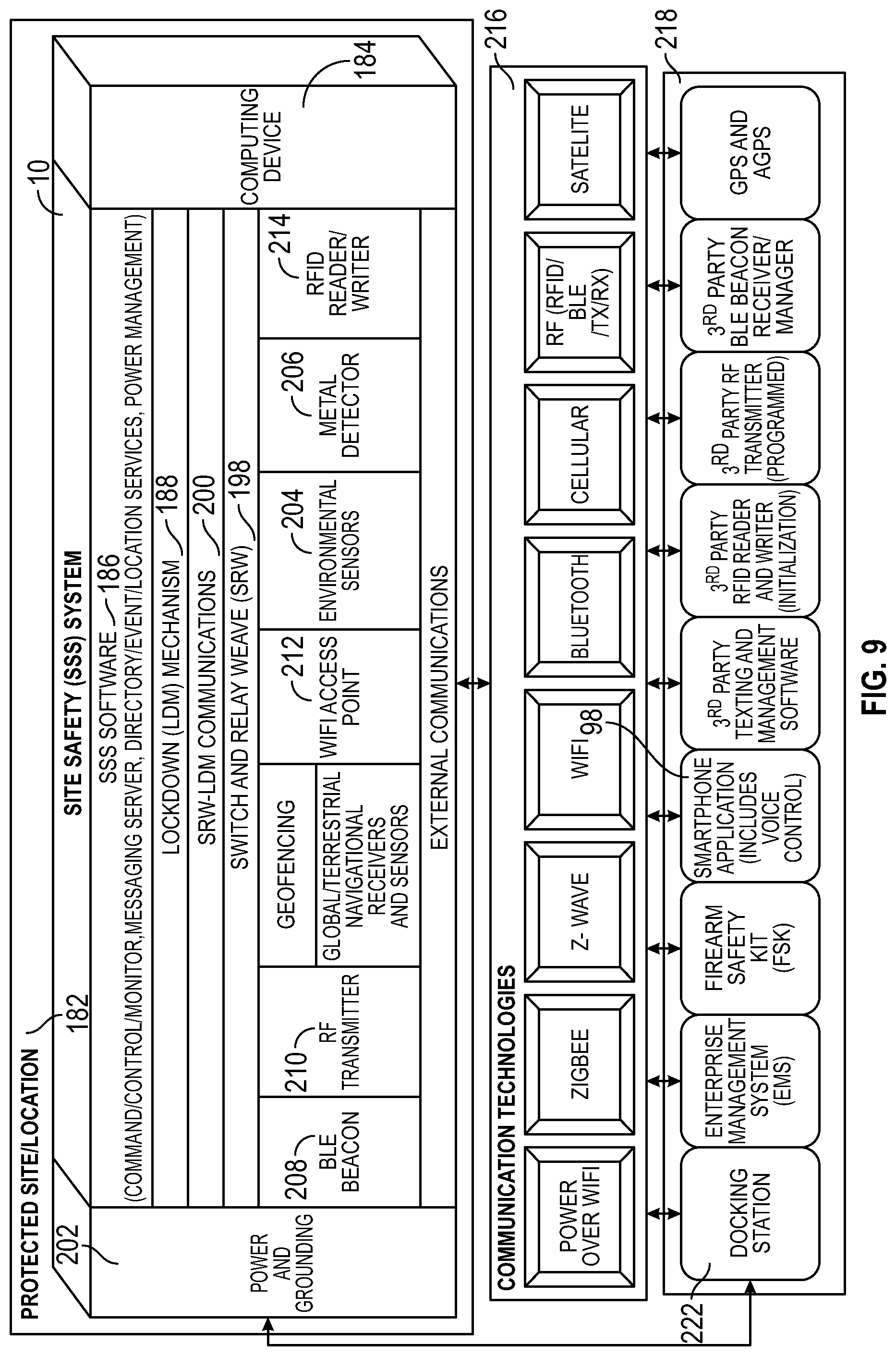 Patent US12100281 Figure 7 – Firearm regulation system and related methods