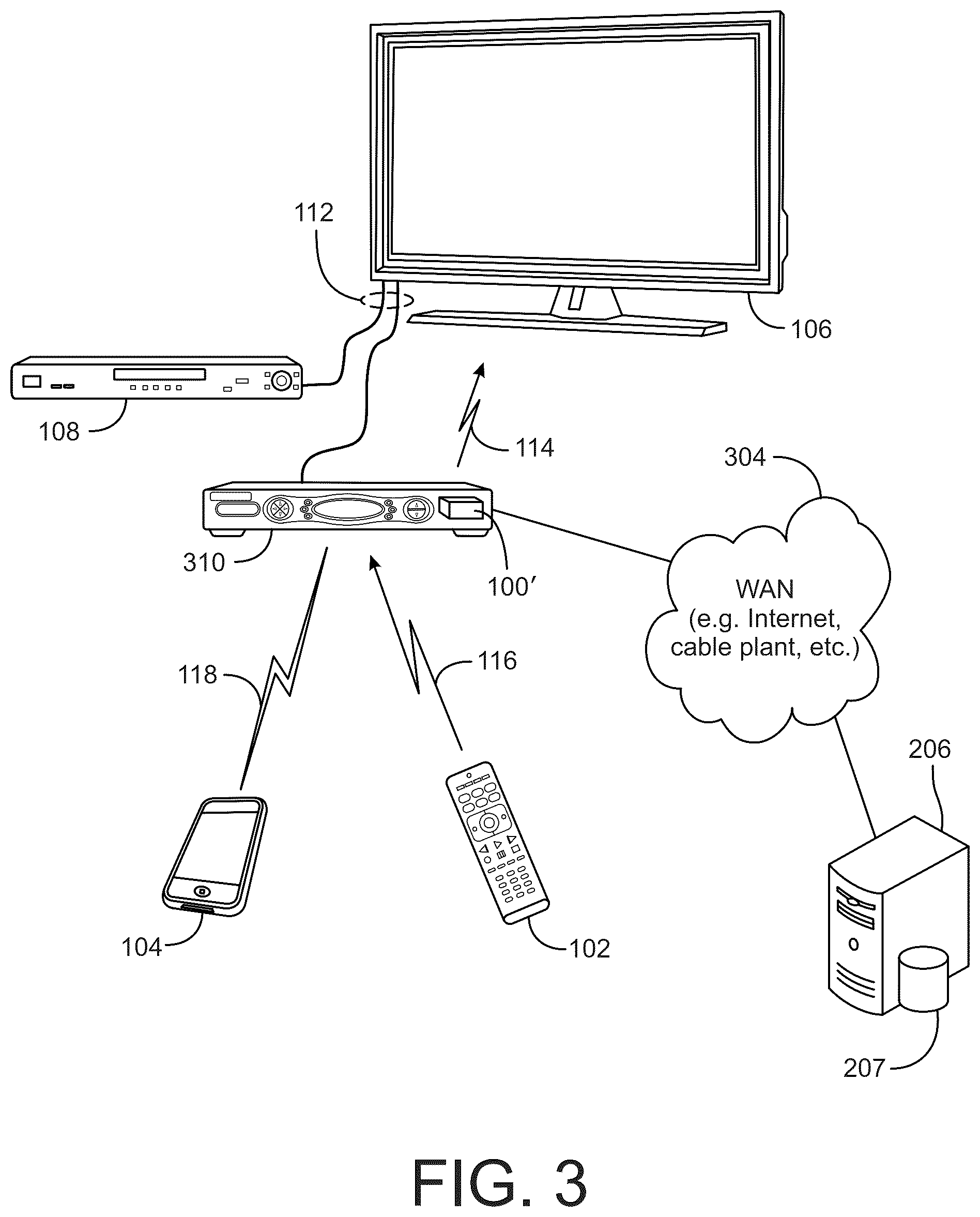 Patent US12100284 Figure 3 – System and method for providing a vacation mode of home device operation
