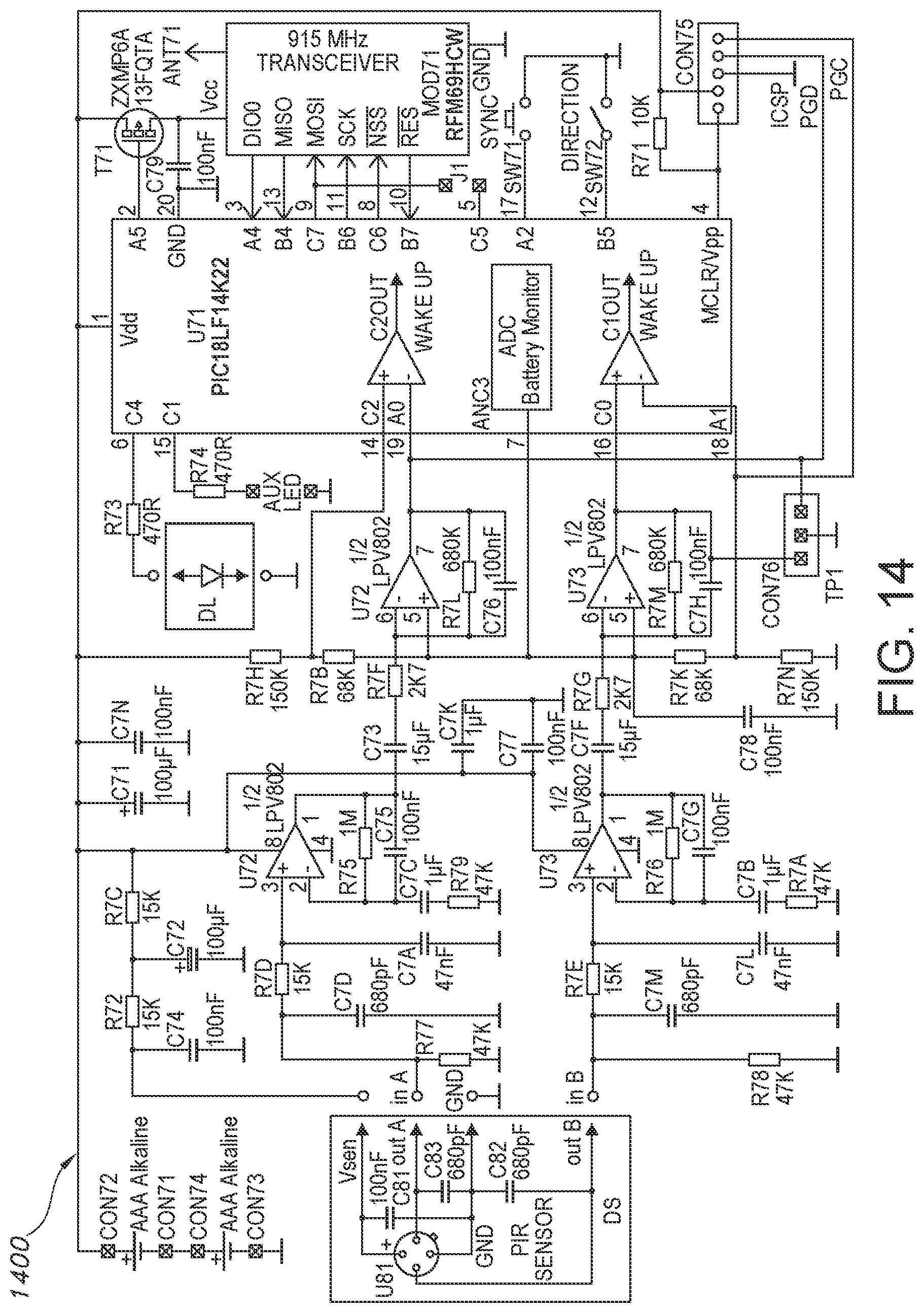 Patent US12100286 Figure 15 – Platform for hygiene behavioral monitoring and modification