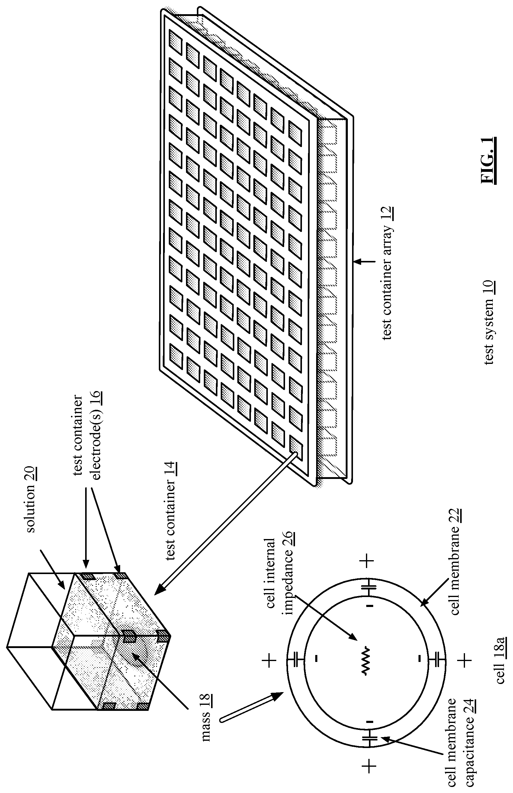 Patent US12100291 Figure 1 – Data processing module of a biological test system