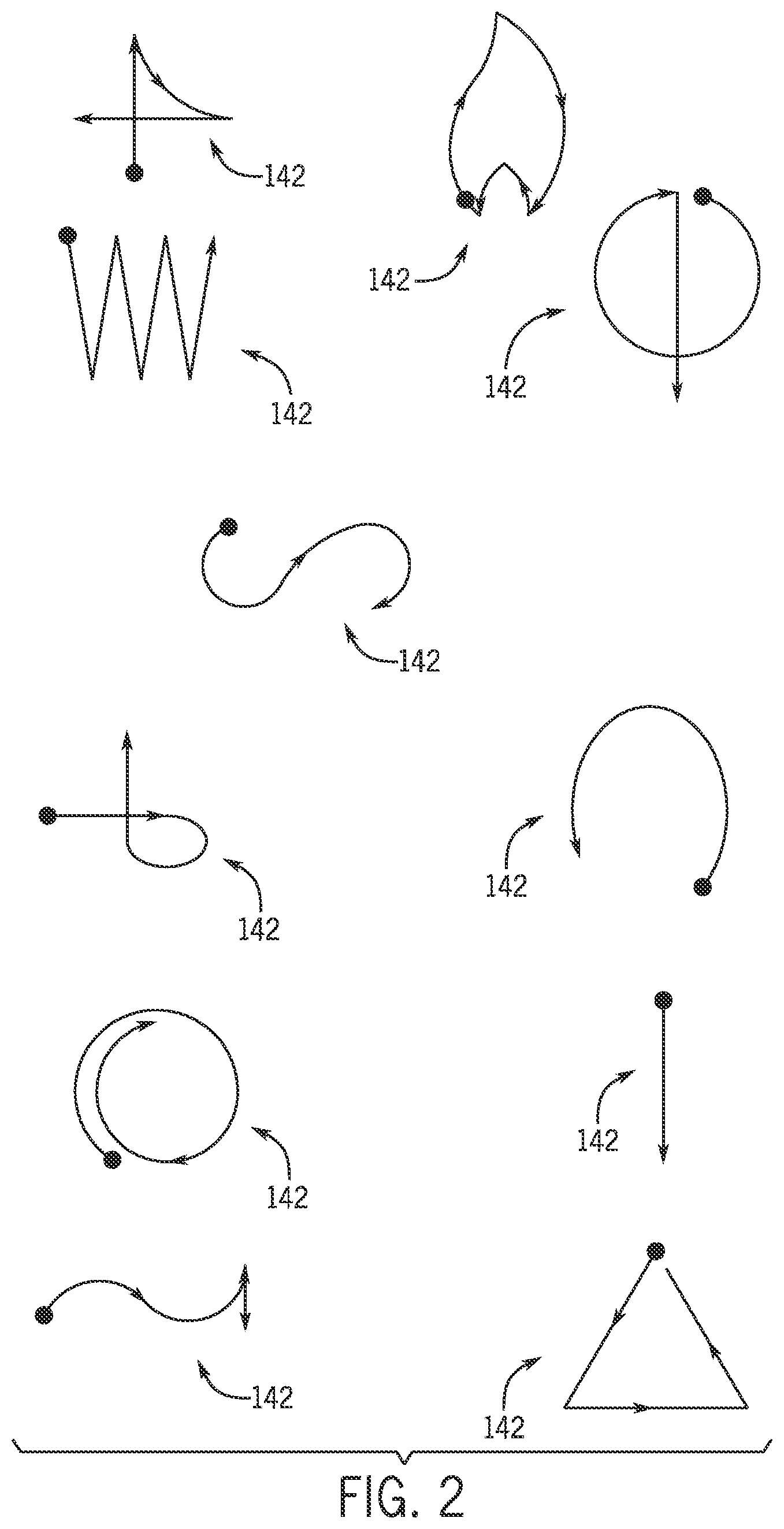 Patent US12100292 Figure 2 – System and method for tracking a passive wand and actuating an effect based on a detected wand path