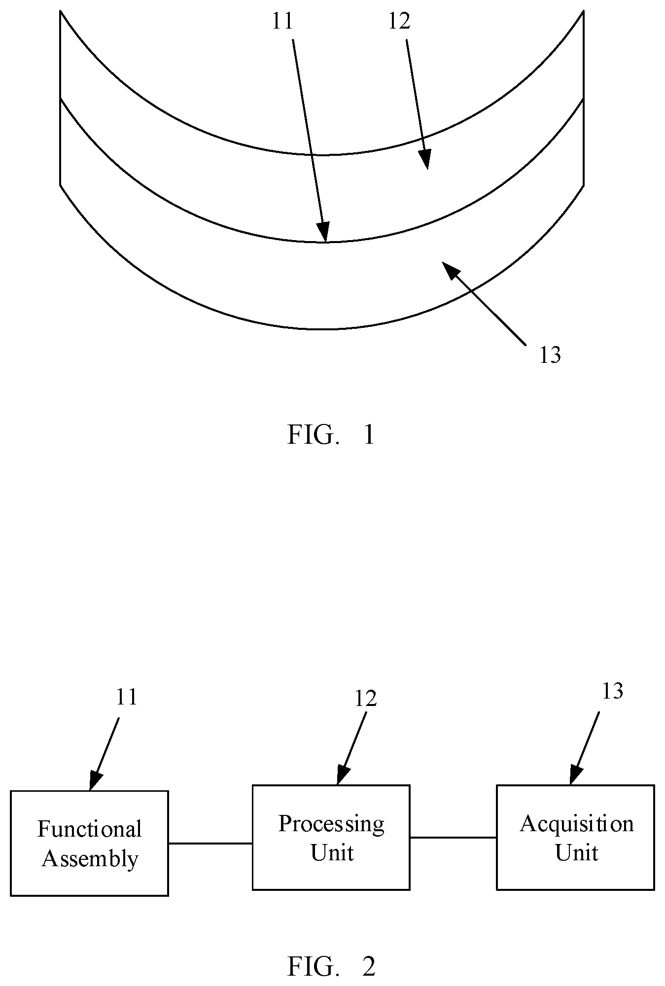 Patent US12100293 Figure 1 – Electronic device and control method