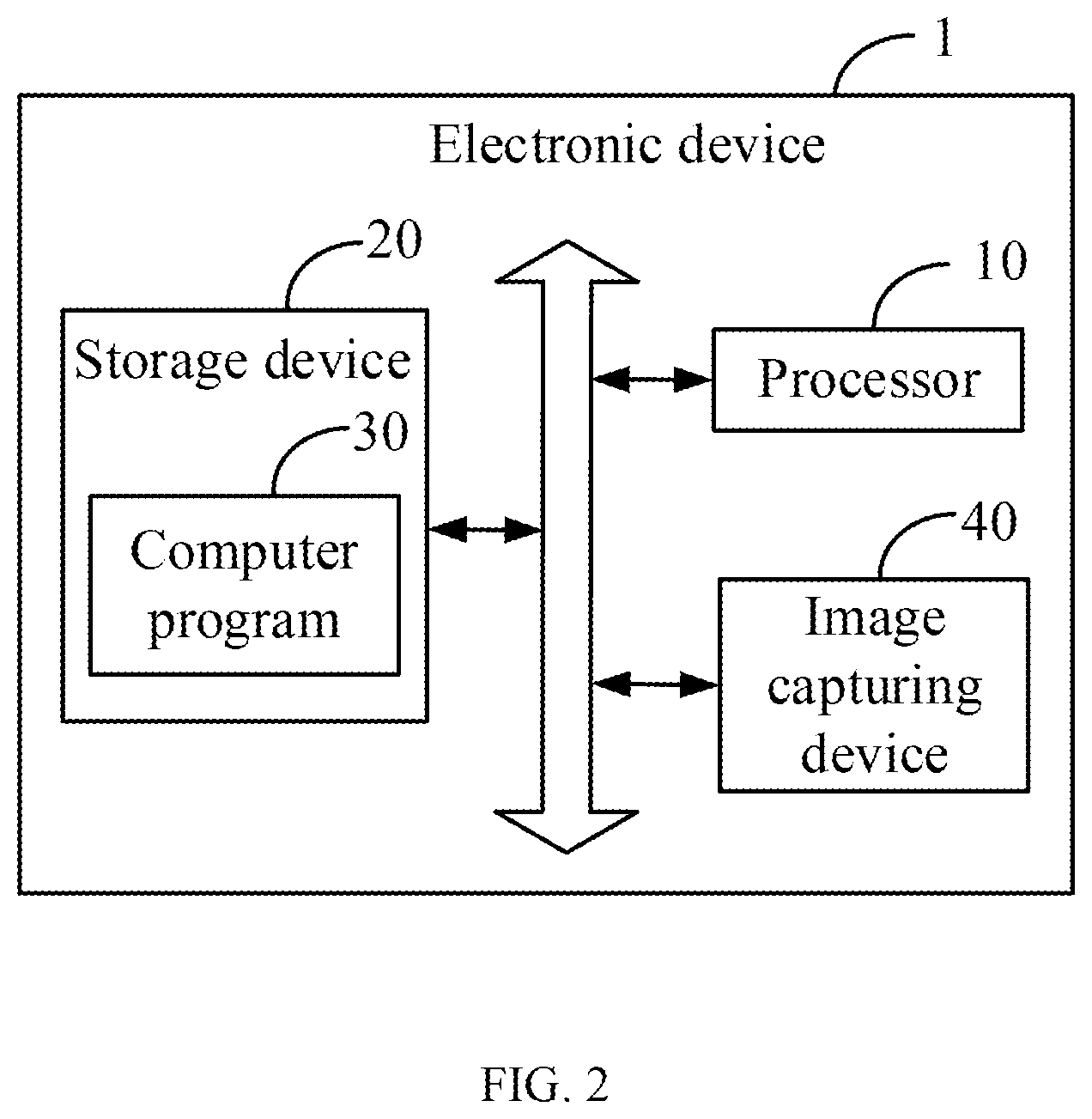 Patent US12100294 Figure 2 – Electronic device and method for navigating pedestrian