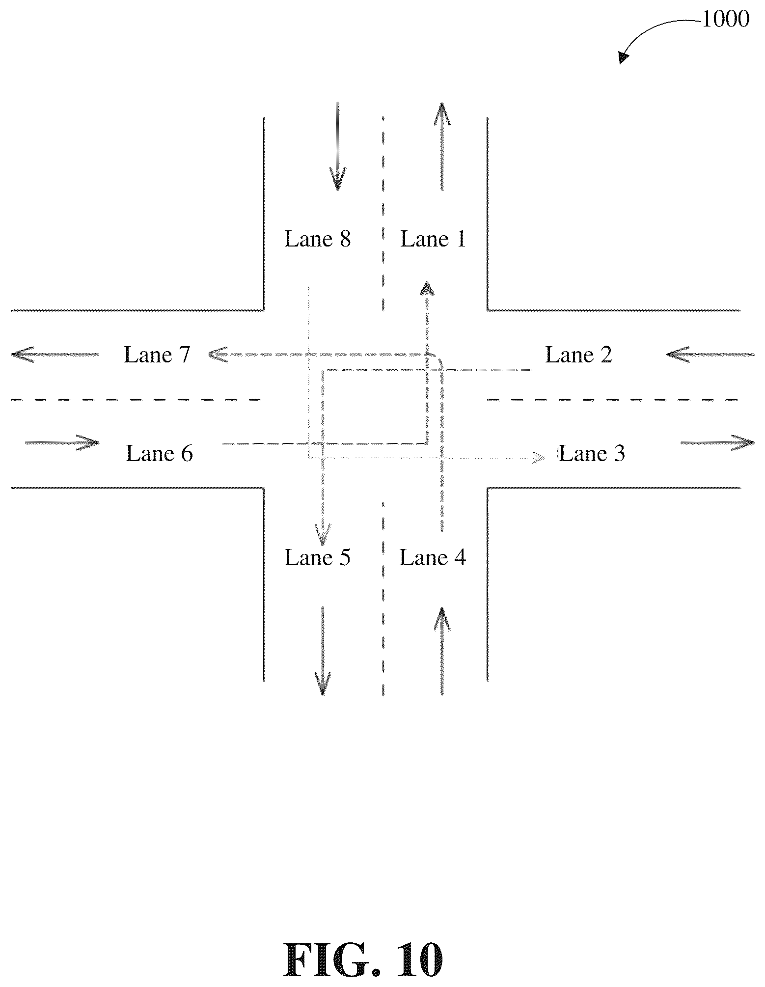 Patent US12100300 Figure 9 – System and method for intersection collision avoidance