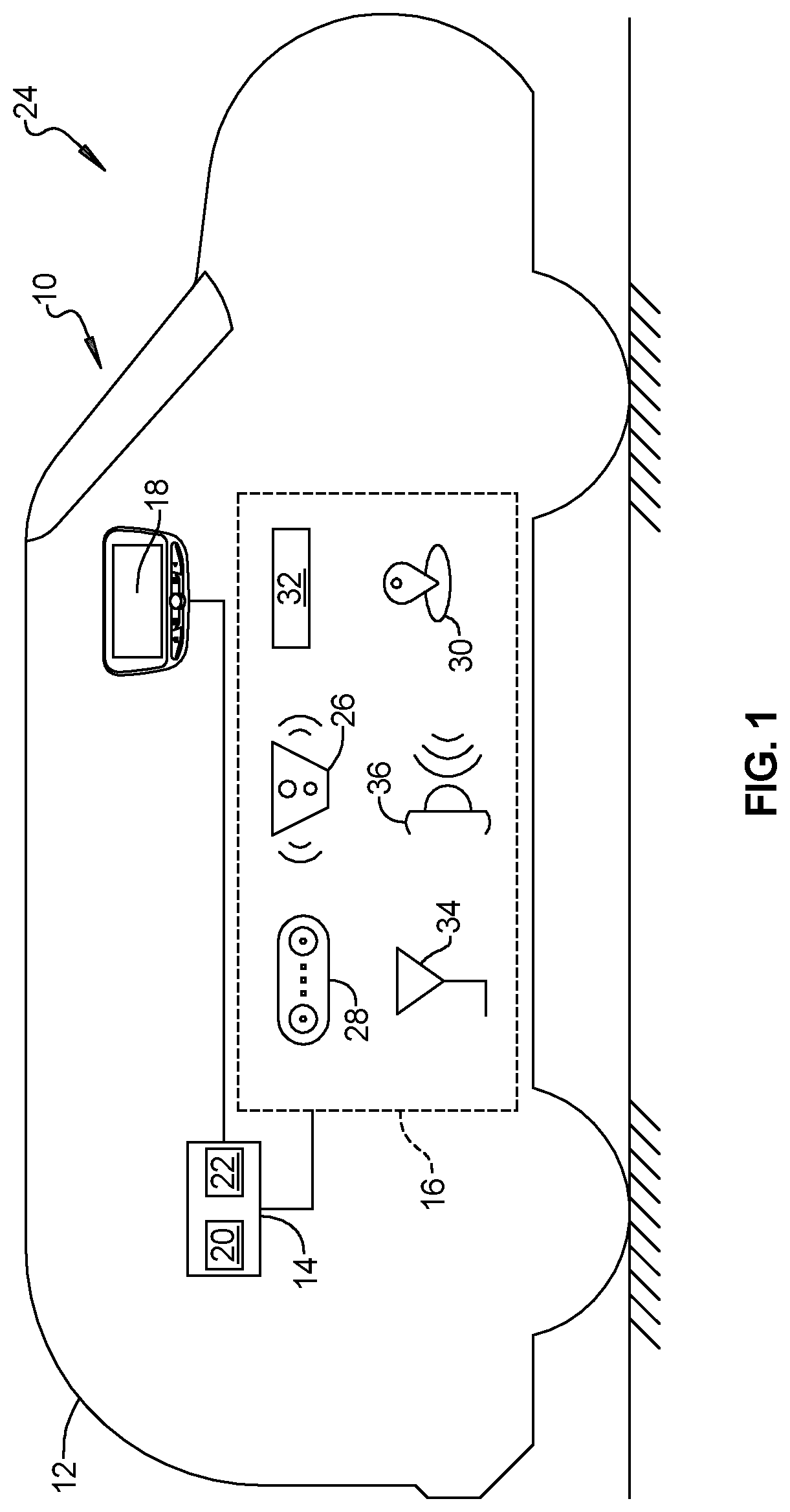Patent US12100301 Figure 1 – Cooperative V2X sensor sharing