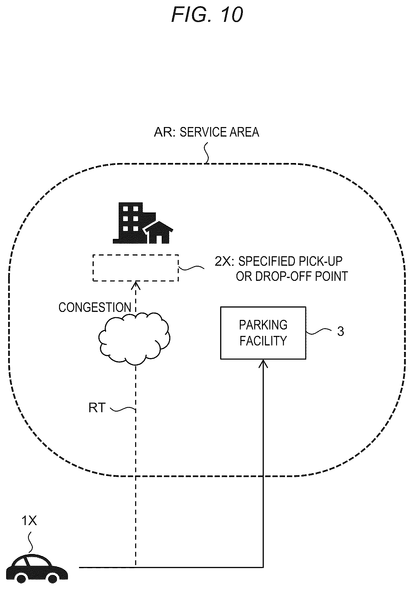 Patent US12100302 Figure 10 – Automated valet parking management system and automated valet parking management method