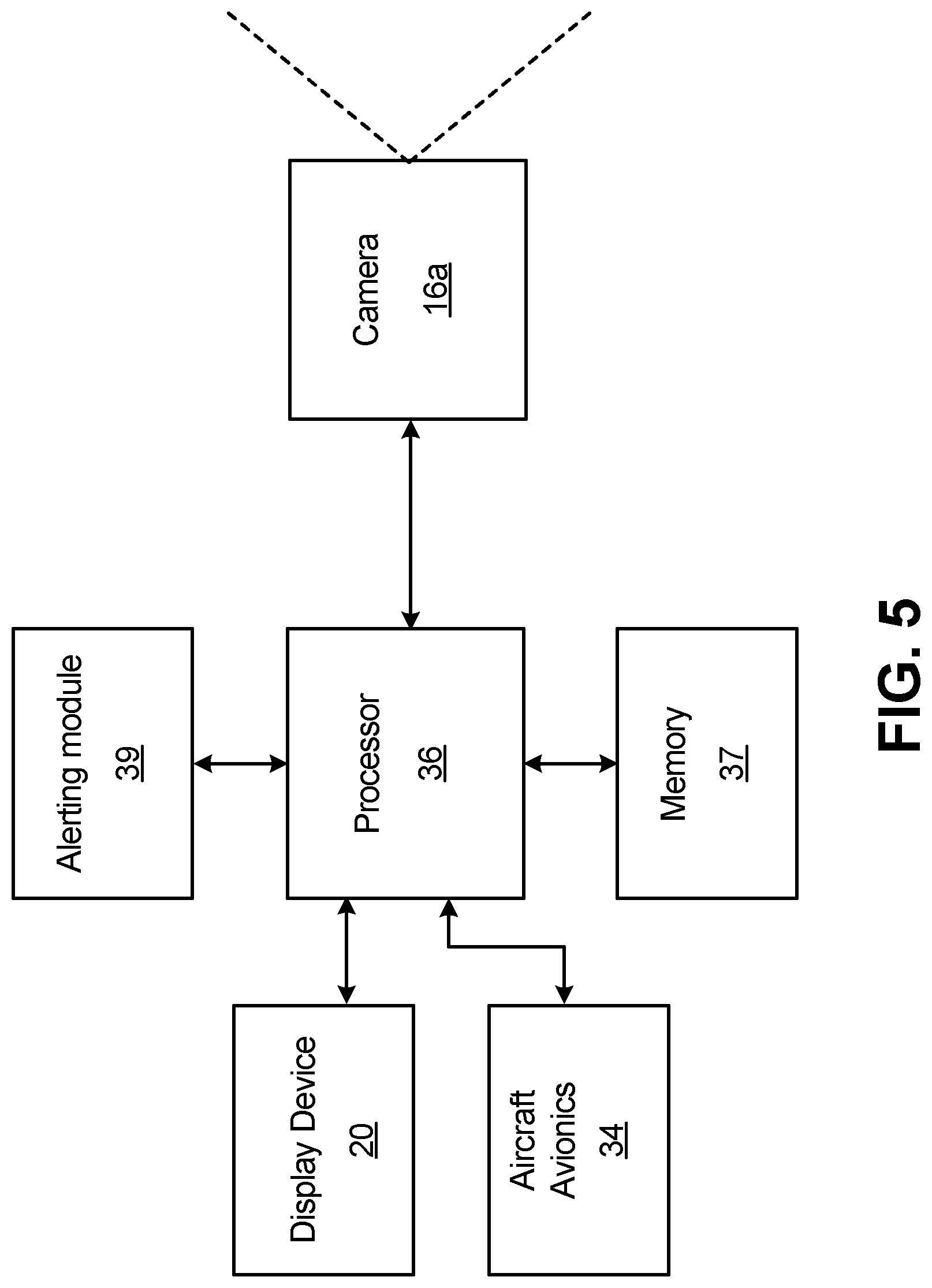 Patent US12100307 Figure 6 – Aircraft door camera system for wing monitoring