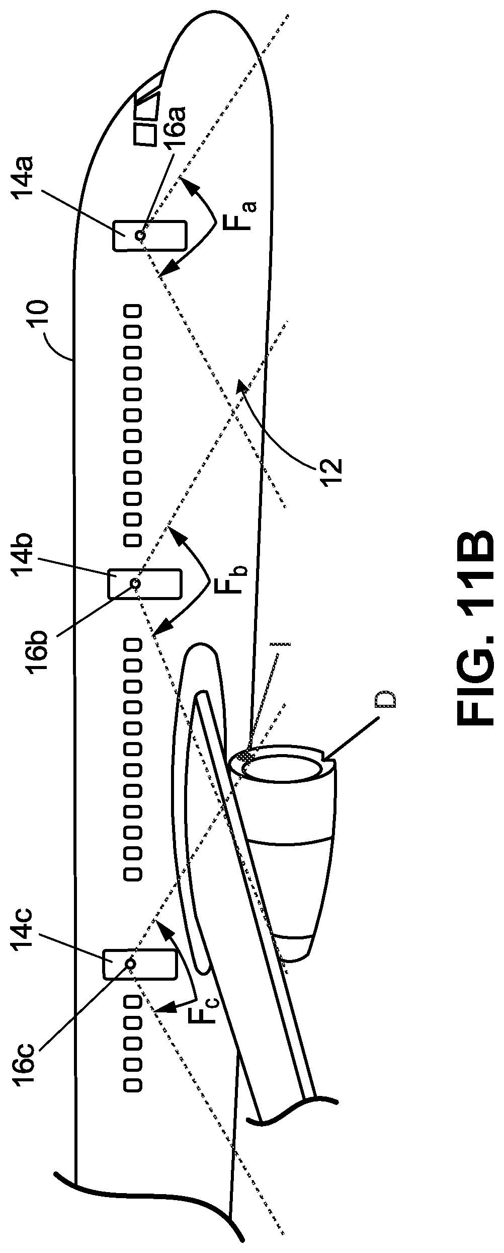 Patent US12100307 Figure 16 – Aircraft door camera system for wing monitoring