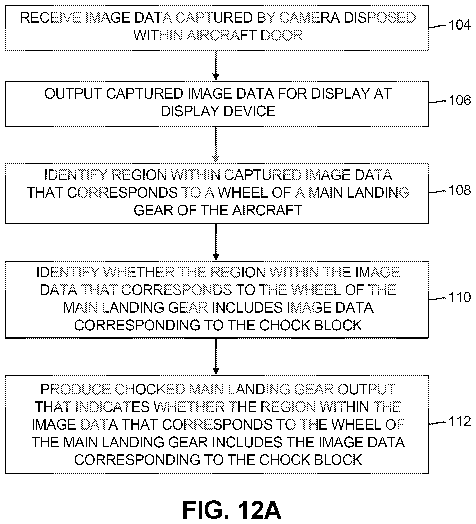 Patent US12100307 Figure 17 – Aircraft door camera system for wing monitoring