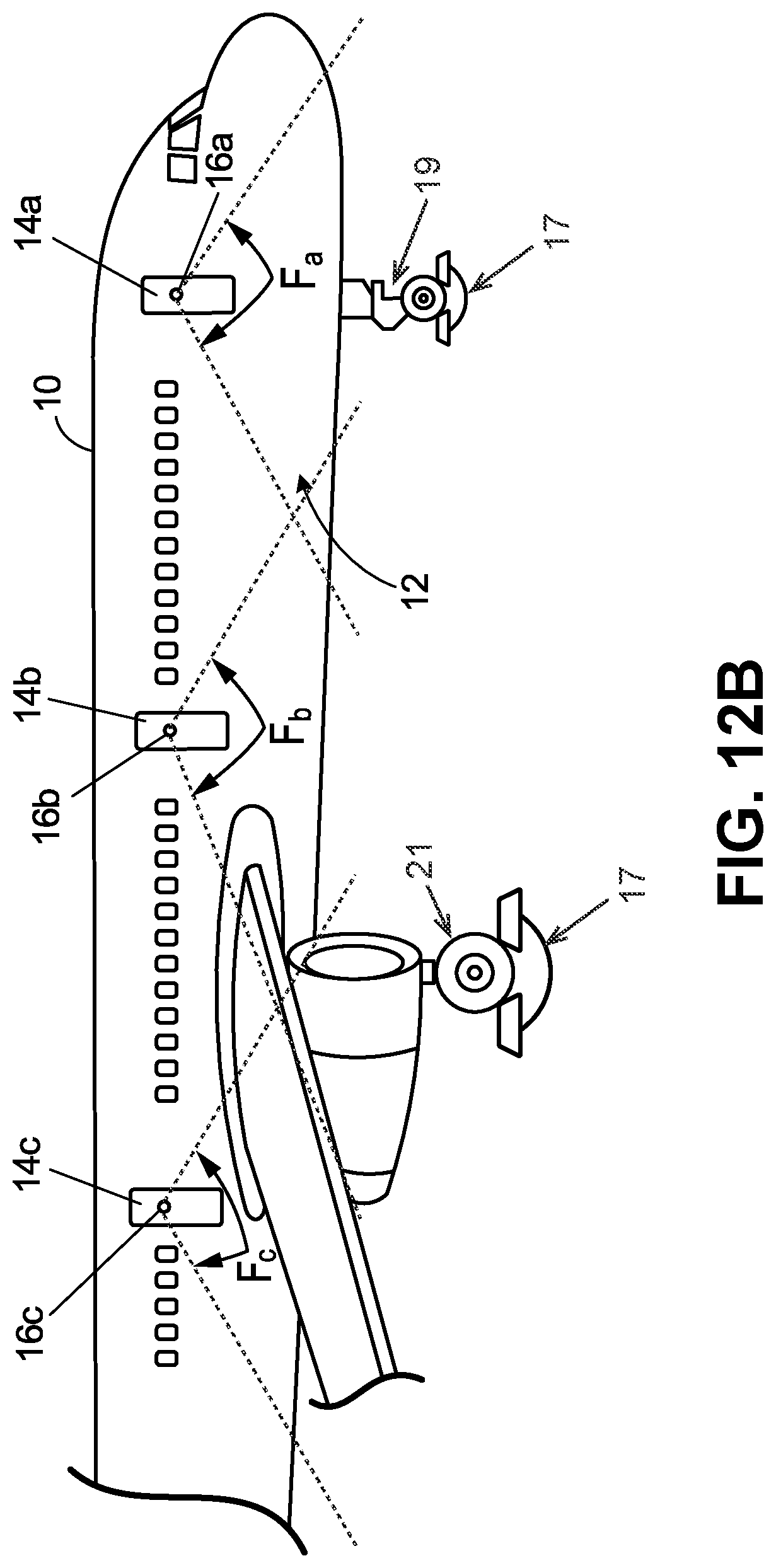 Patent US12100307 Figure 18 – Aircraft door camera system for wing monitoring