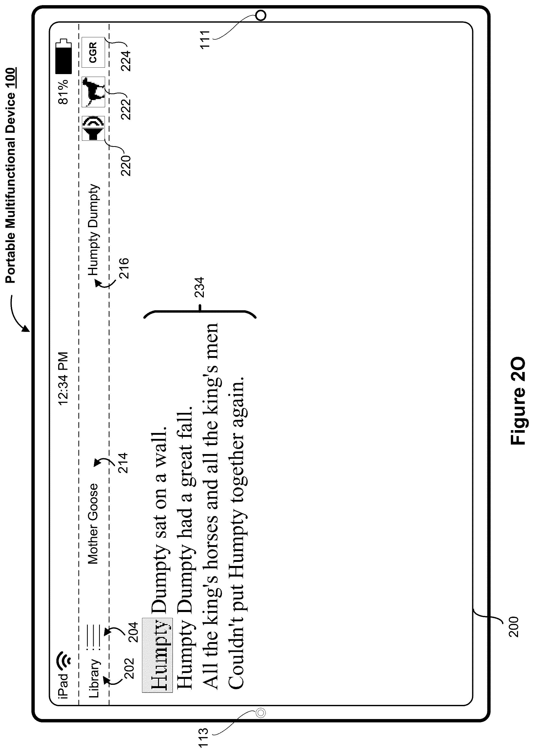 Patent US12100310 Figure 16 – Interactive reading assistant
