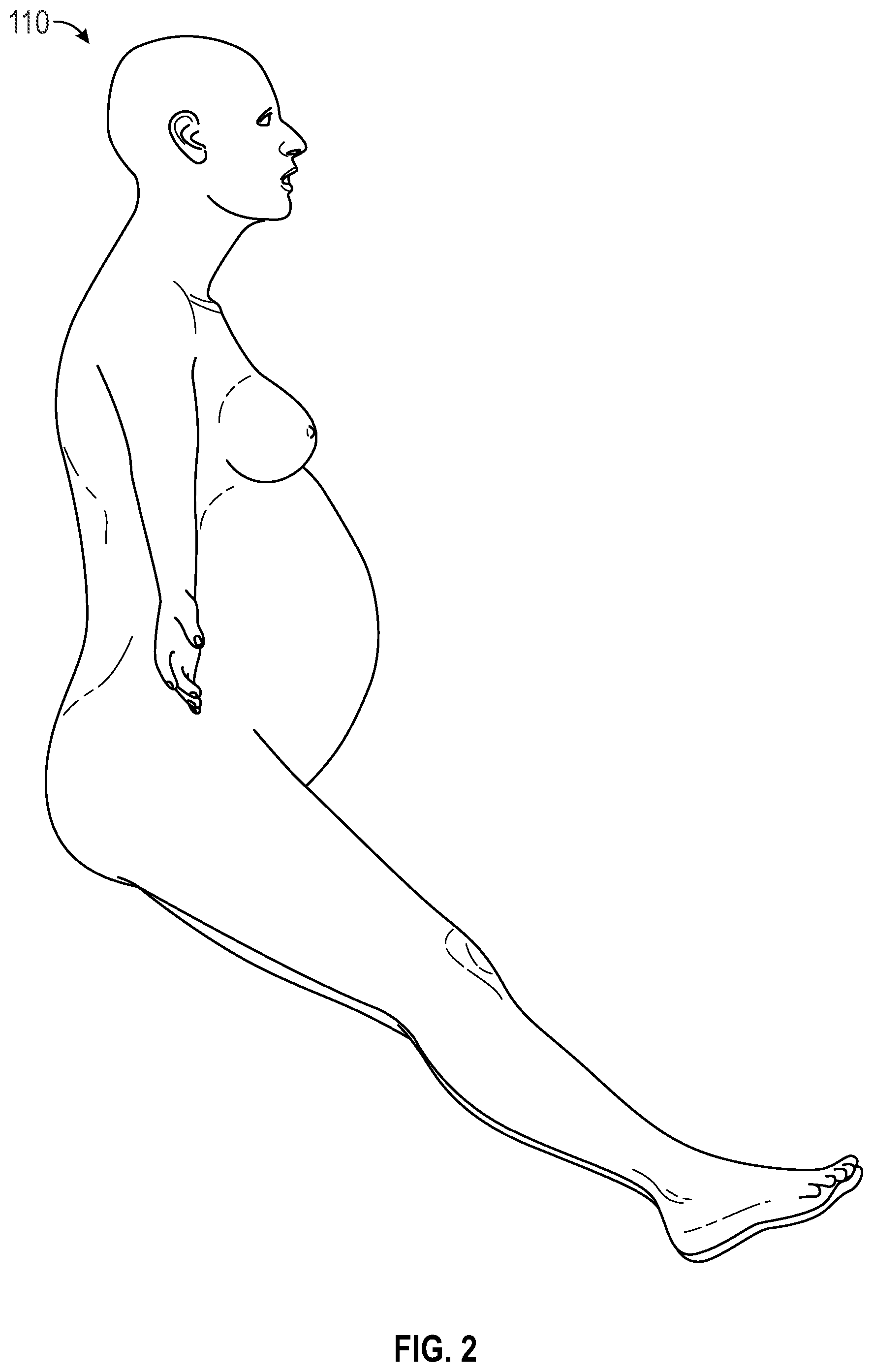 Patent US12100312 Figure 2 – System and method for simulating fetal human spine