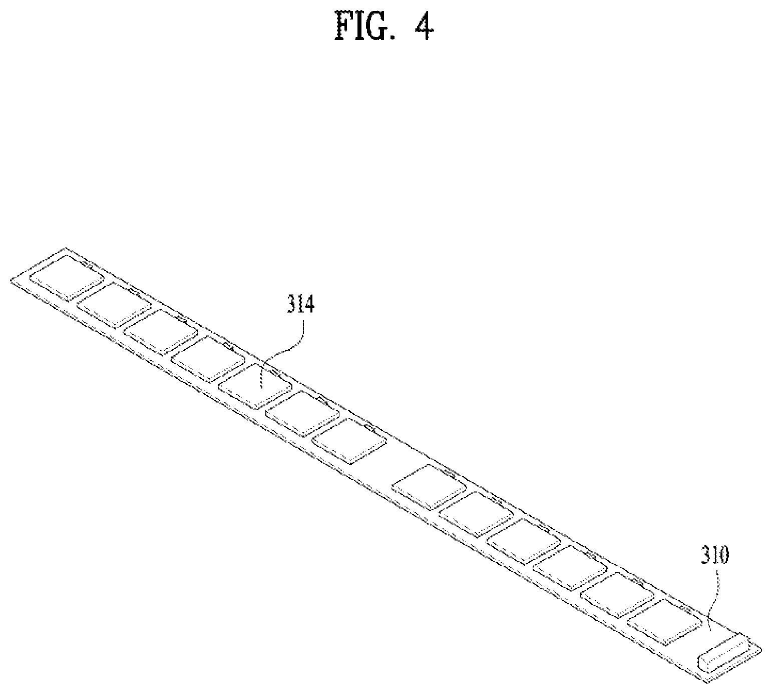 Patent US12100319 Figure 4 – Rotating display apparatus using semiconductor light-emitting device