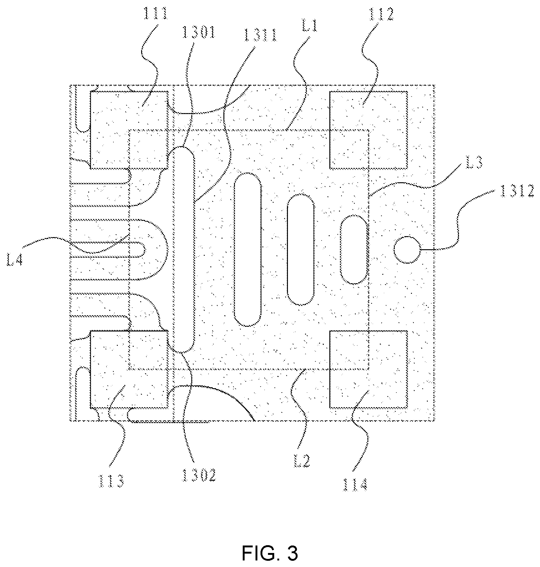 Patent US12100321 Figure 3 – Stretchable display module and stretchable display device